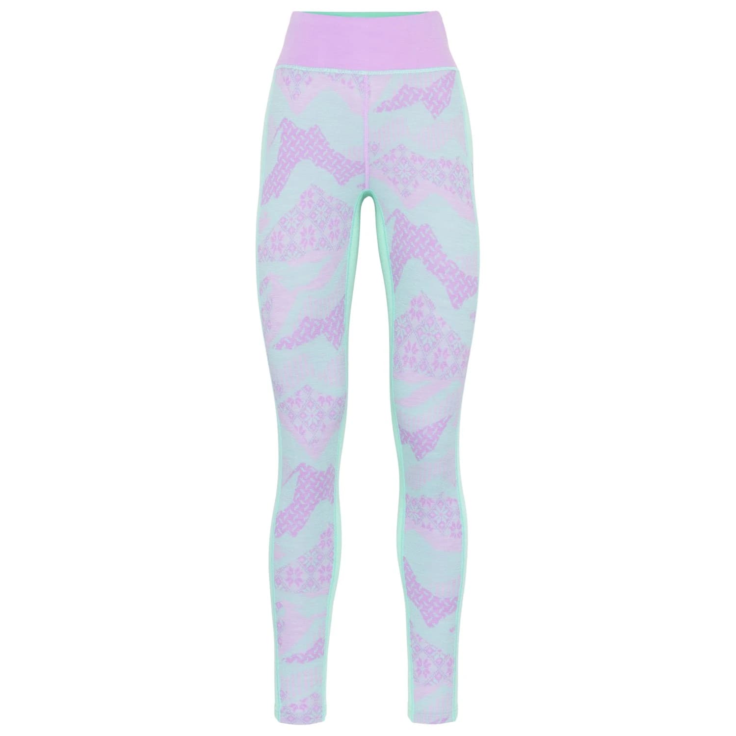 Мериносово термобельо Kari Traa Women's Olea Pants Merino base layer - Jelly Mint