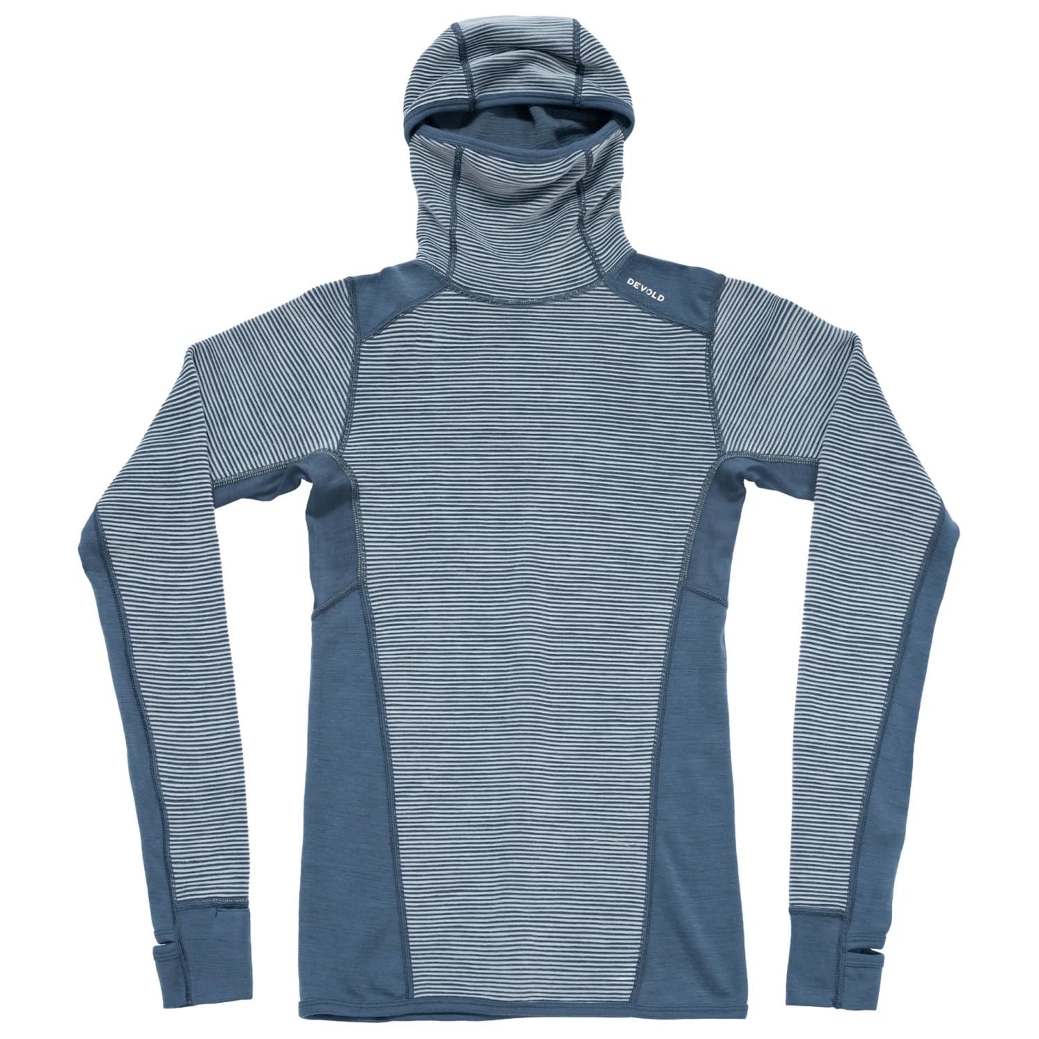 Мериносово термобельо Devold Women's Reverso Merino Hoodie Merino hoodie - Dawn