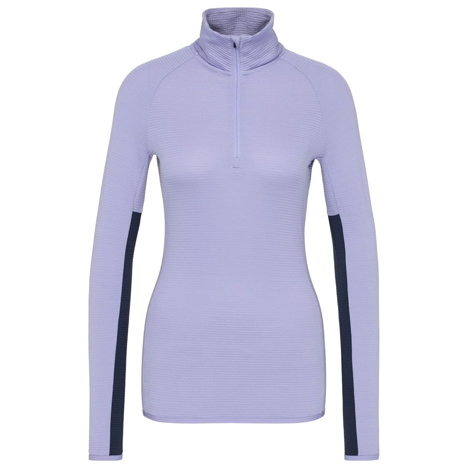 Мериносово термобельо Stoic Women's MerinoSoft180 TuleboLightSt. Half Zip Merino base layer - Blue Bell Purple