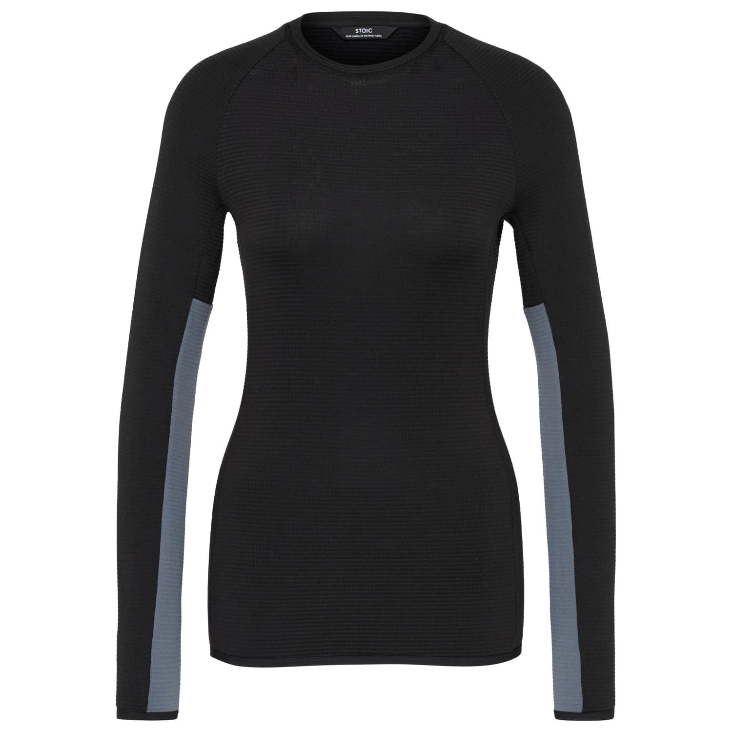 Мериносово термобельо Stoic Women's MerinoSoft180 TuleboLightSt. L/S Merino base layer - Black
