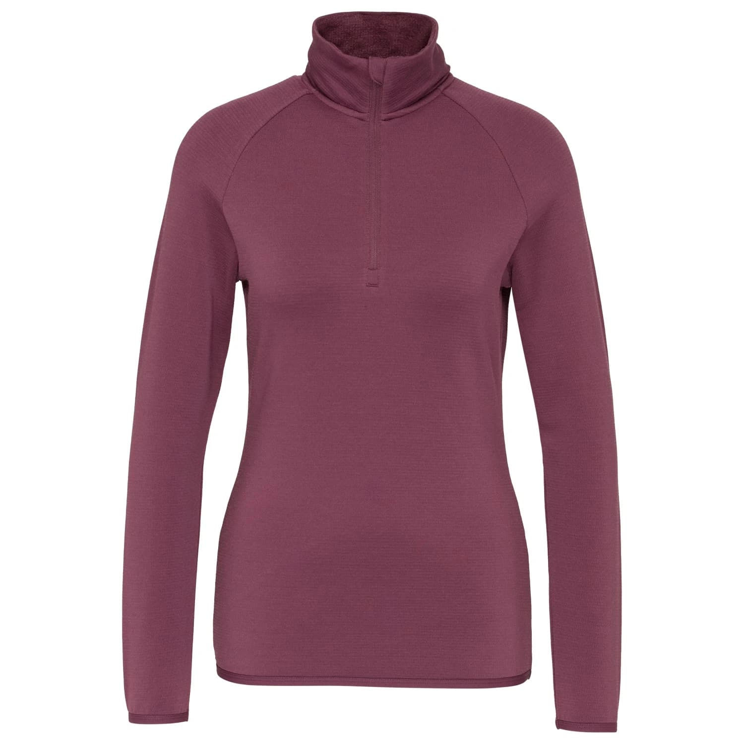 Мериносово термобельо Stoic Women's MerinoSoft245 TuleboSt. II Half Zip Merino base layer - Plum Red