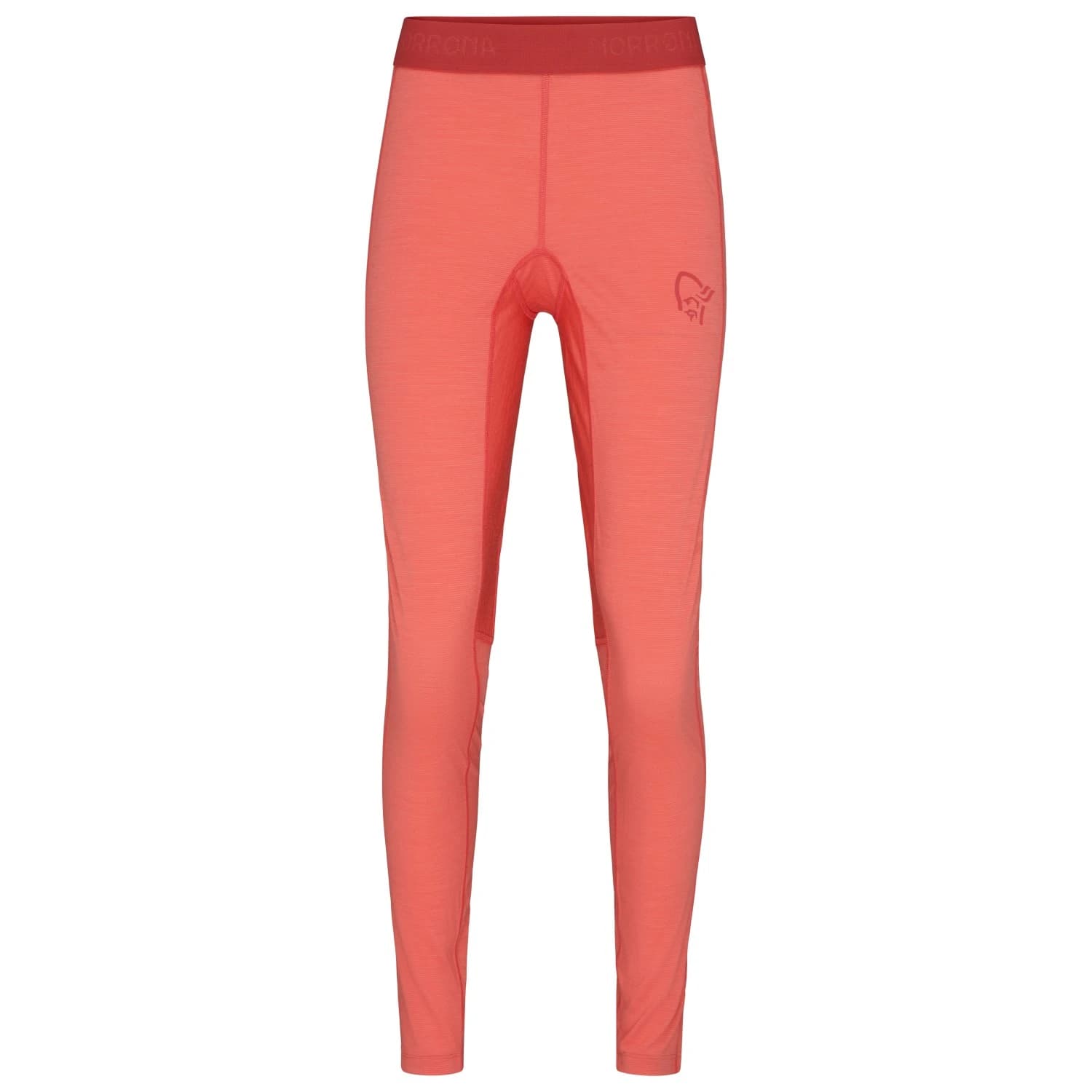 Дамско мериносово термобельо Norrøna Women's Falketind Equaliserull Longs Merino base layer - Deep Sea Coral