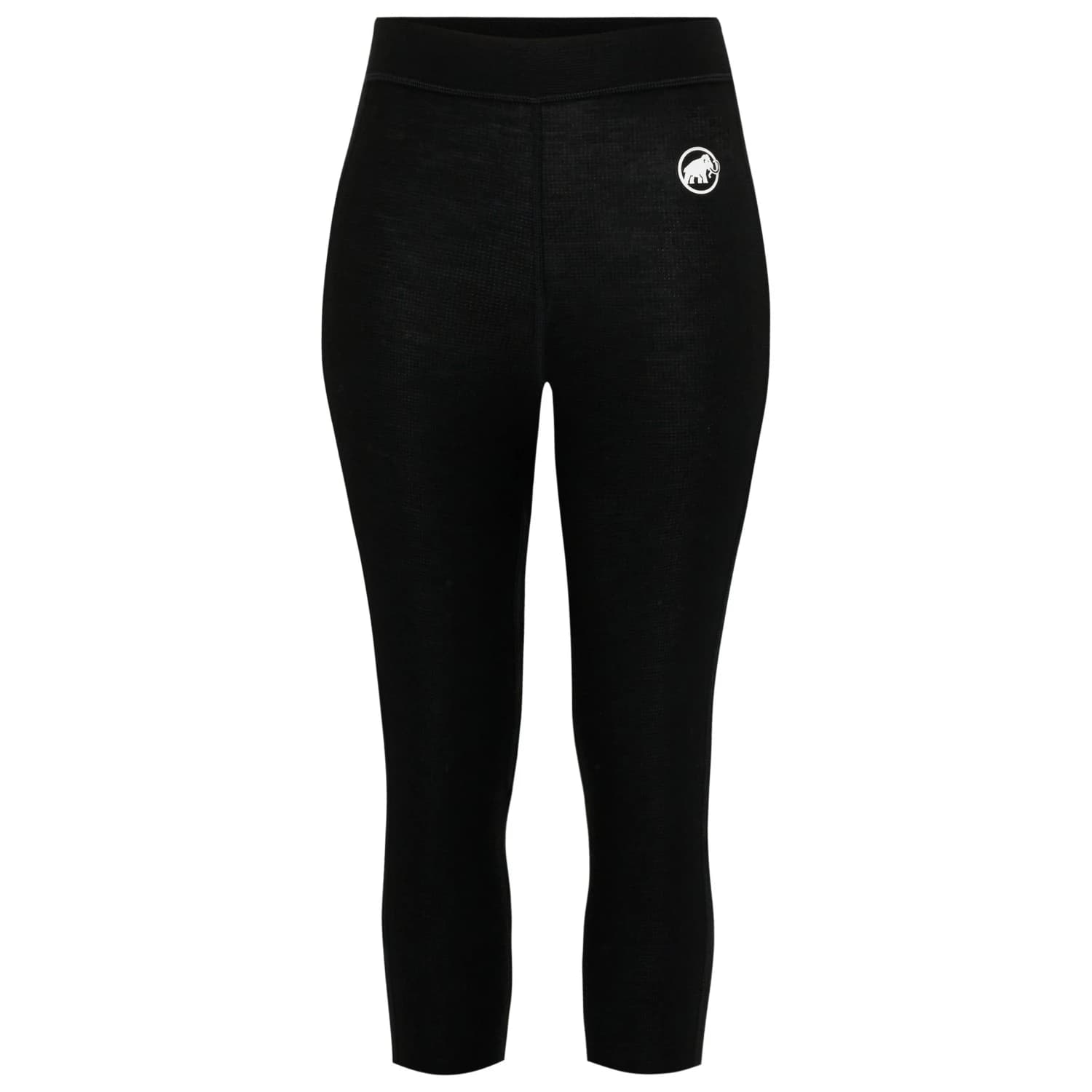 Дамско мериносово термобельо Mammut Women's Tree Wool Thermal FL 3/4 Tights Merino base layer - Black