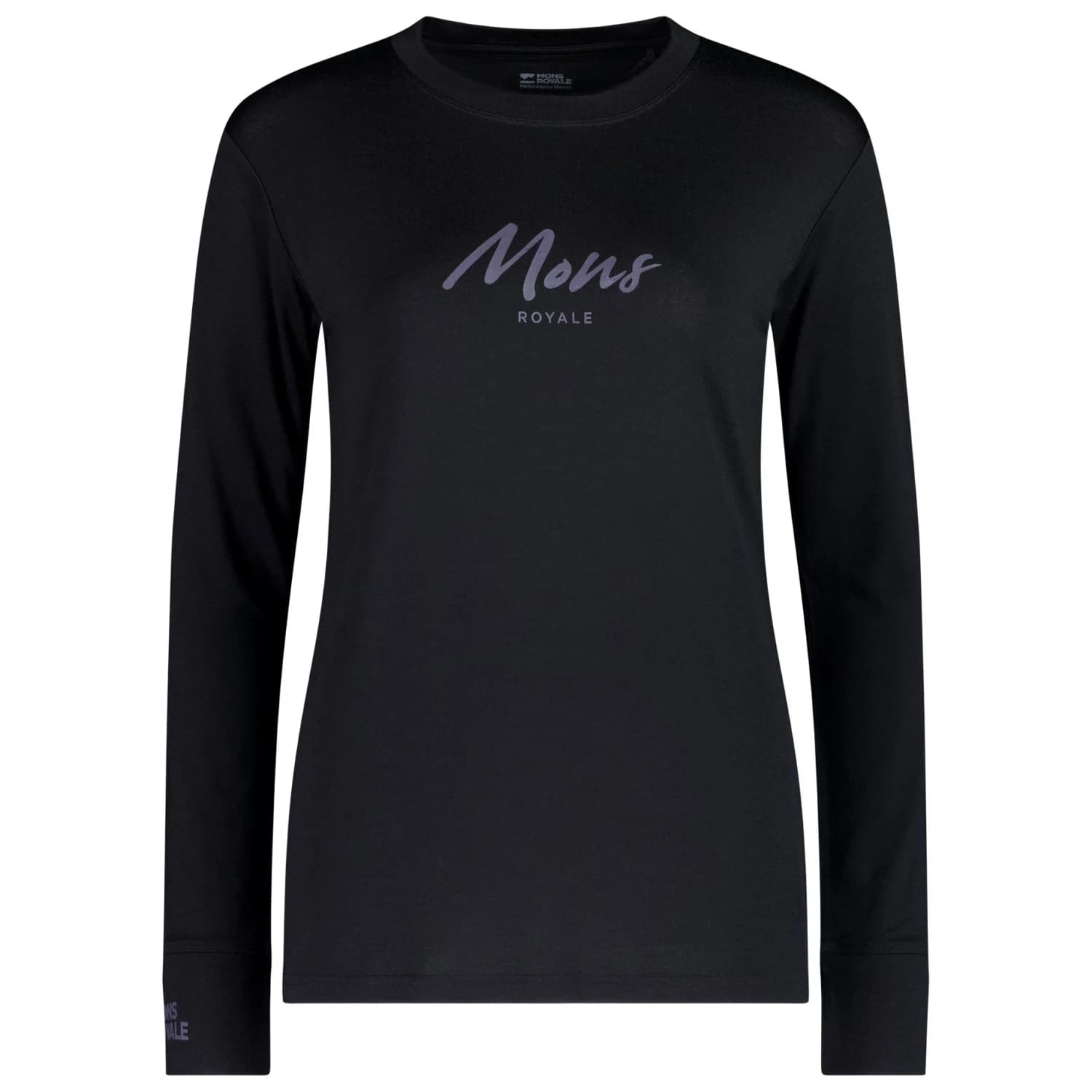 Мериносово термобельо Mons Royale Women's Yotei Merino Classic Long Sleeve Merino longsleeve - Black