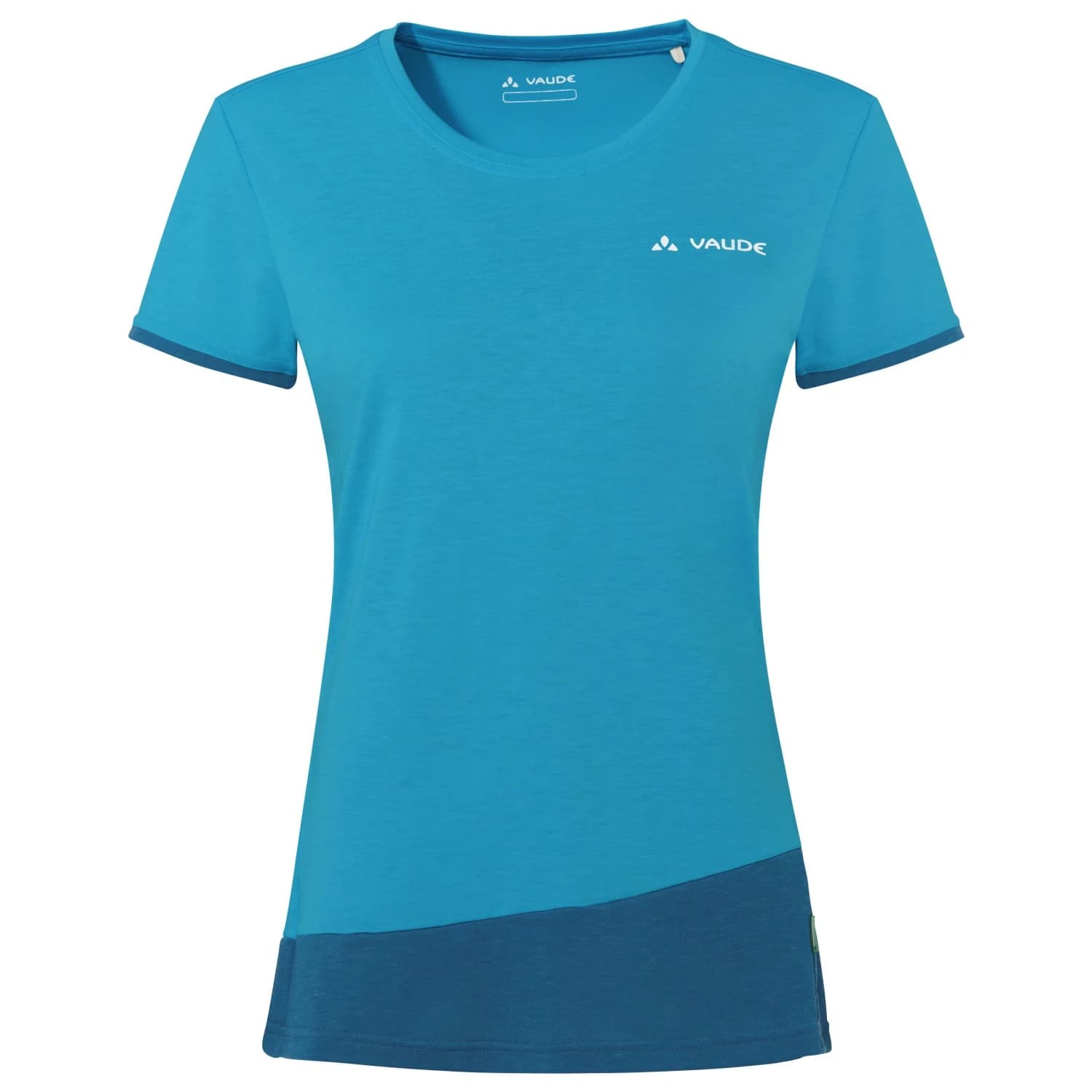 Дамска спортна тениска Vaude Women's Sveit Shirt T-shirt - Aqua