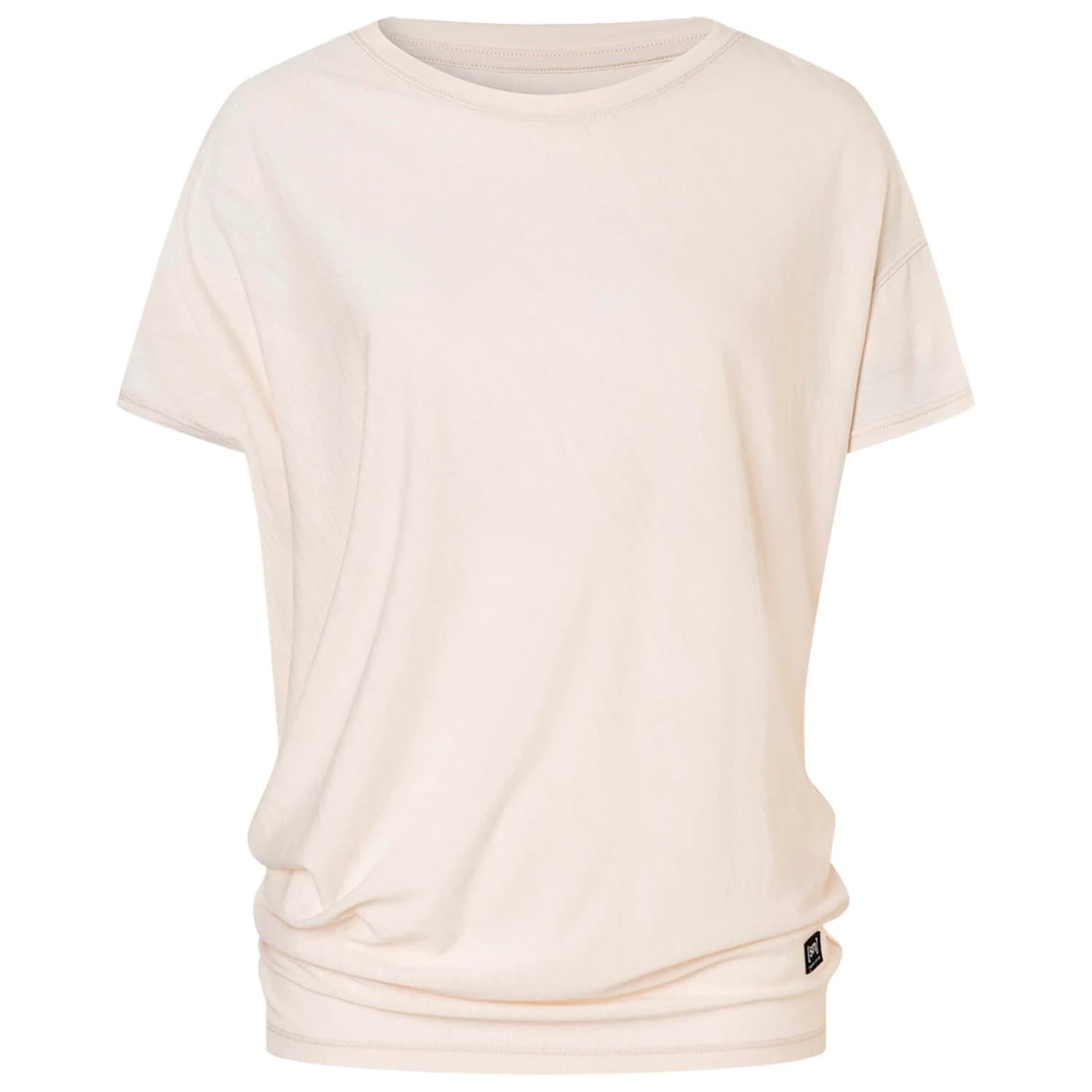Дамска мериносова блуза super.natural Women's Yoga Loose Tee T-shirt - Tapioca