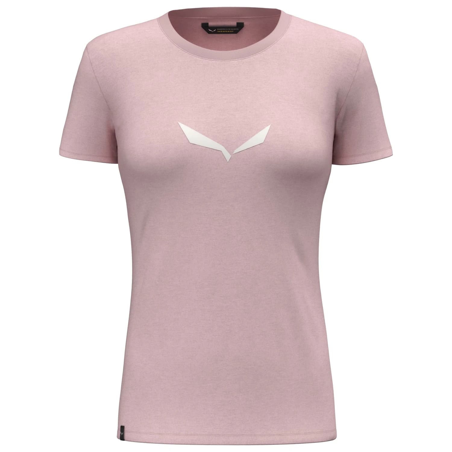 Дамска спортна тениска Salewa Women's Solid Dri-Release S/S Tee T-shirt - Zephyr
