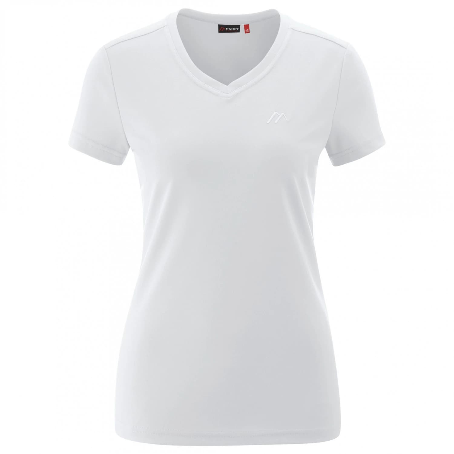 Дамска спортна тениска Maier Sports Women's Trudy Sport shirt - White
