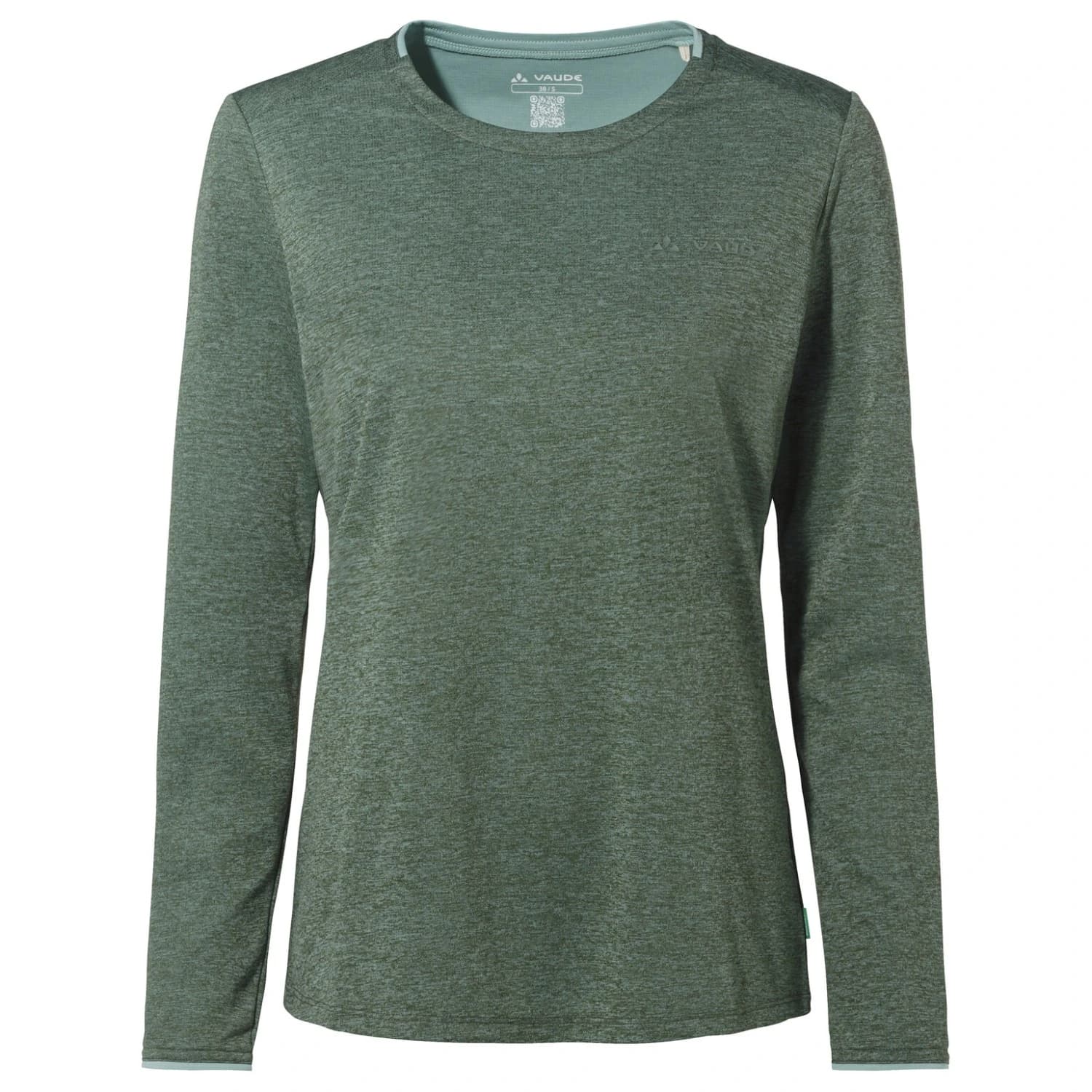 Дамска спортна тениска Vaude Women's Essential L/S T-Shirt Sport shirt - Agave