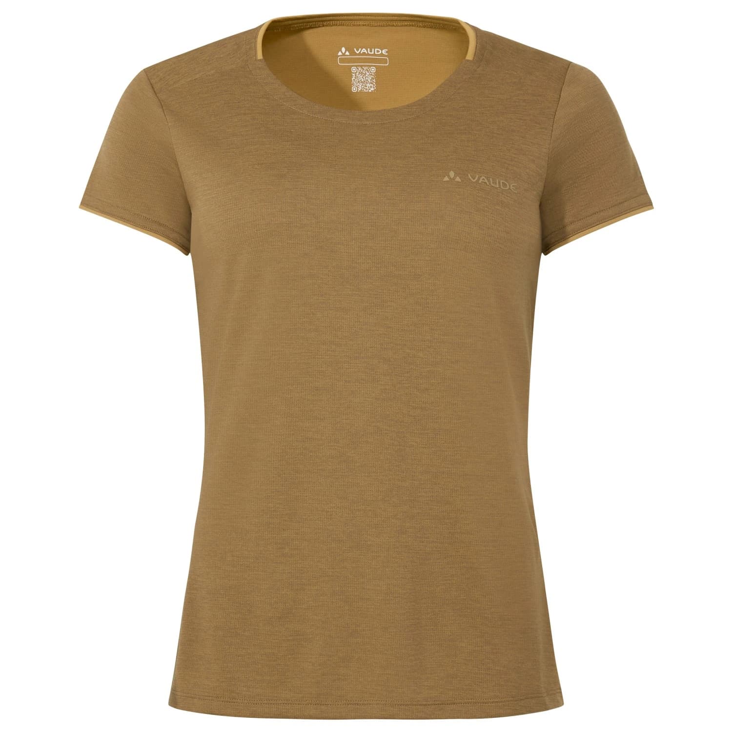 Дамска спортна тениска Vaude Women's Essential T-Shirt Sport shirt - Peanut Butter