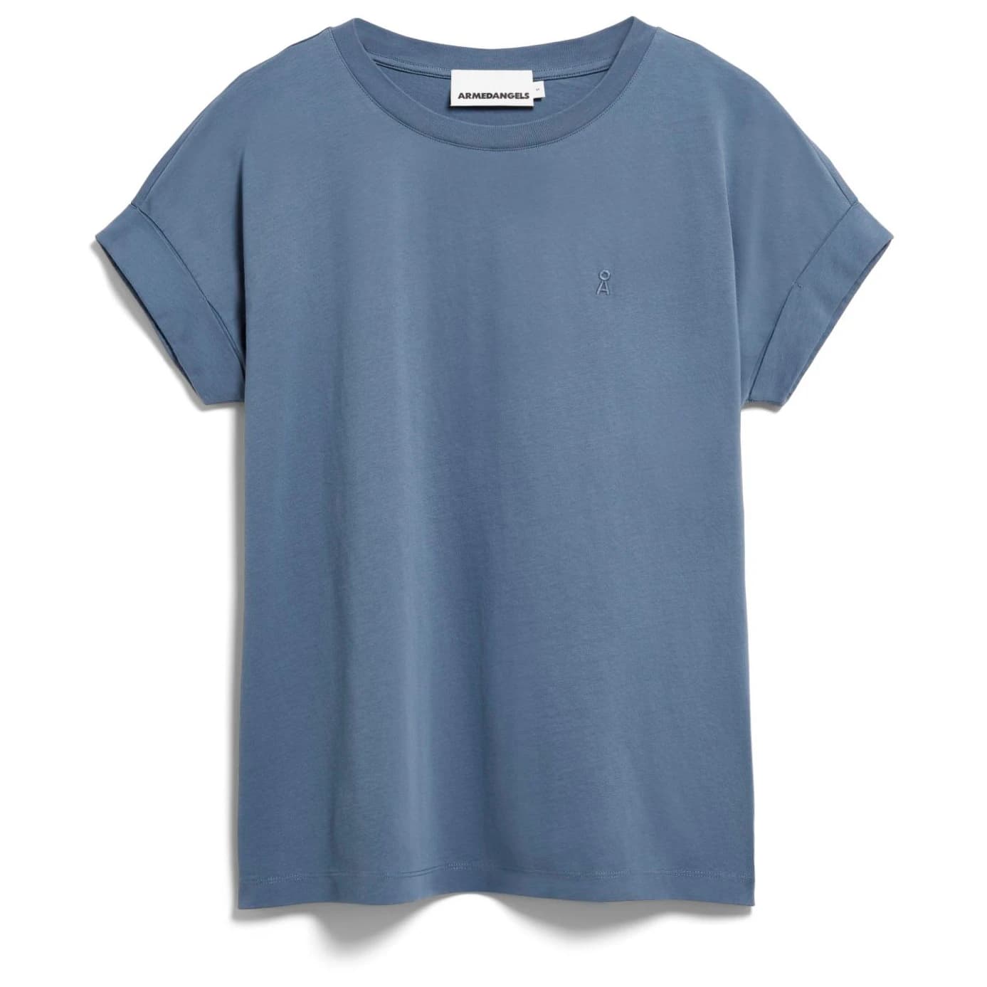 Дамска тениска ARMEDANGELS Women's Idaa Logo T-shirt - Dusty Moon