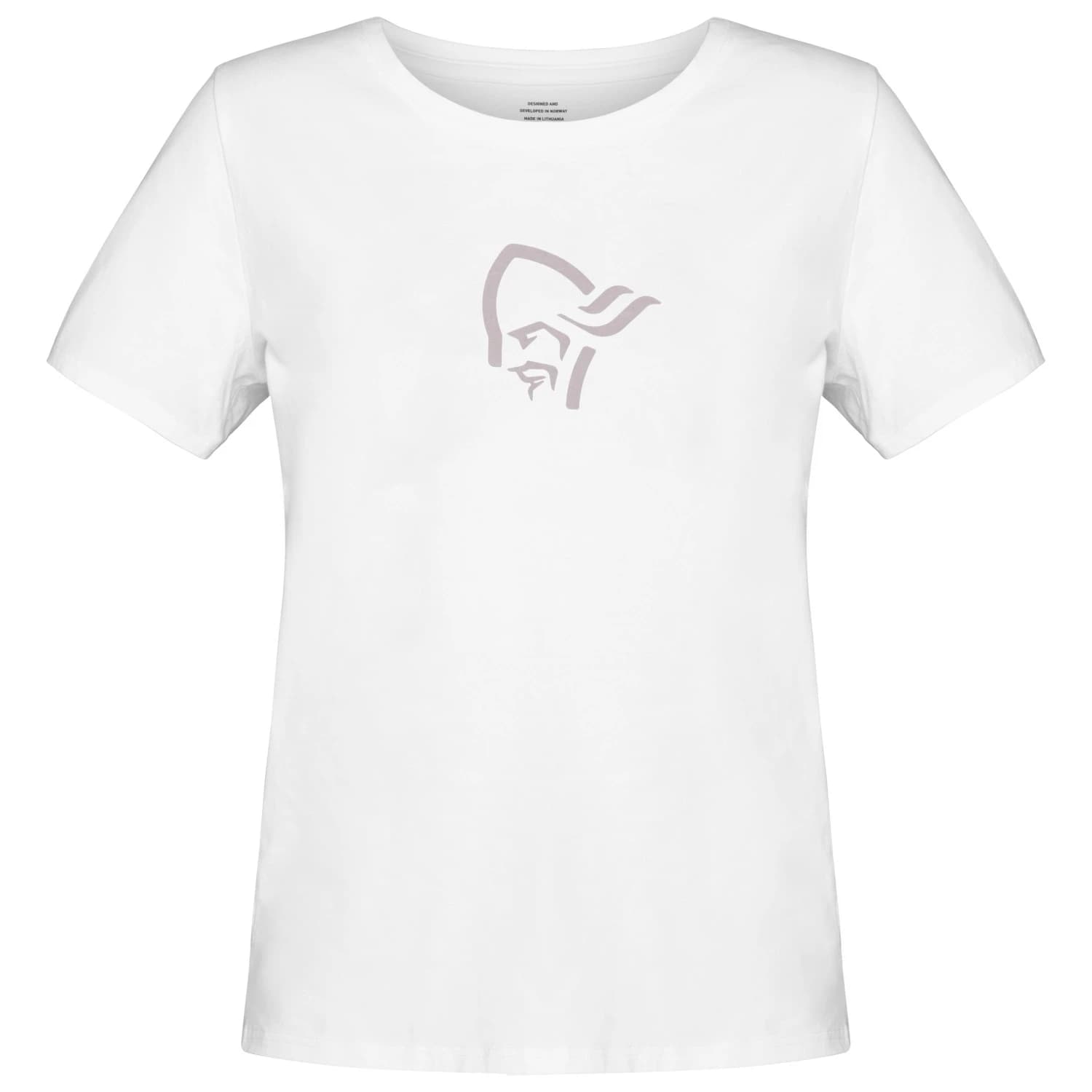 Дамска тениска Norrøna Women's /29 Cotton Viking T-Shirt - White