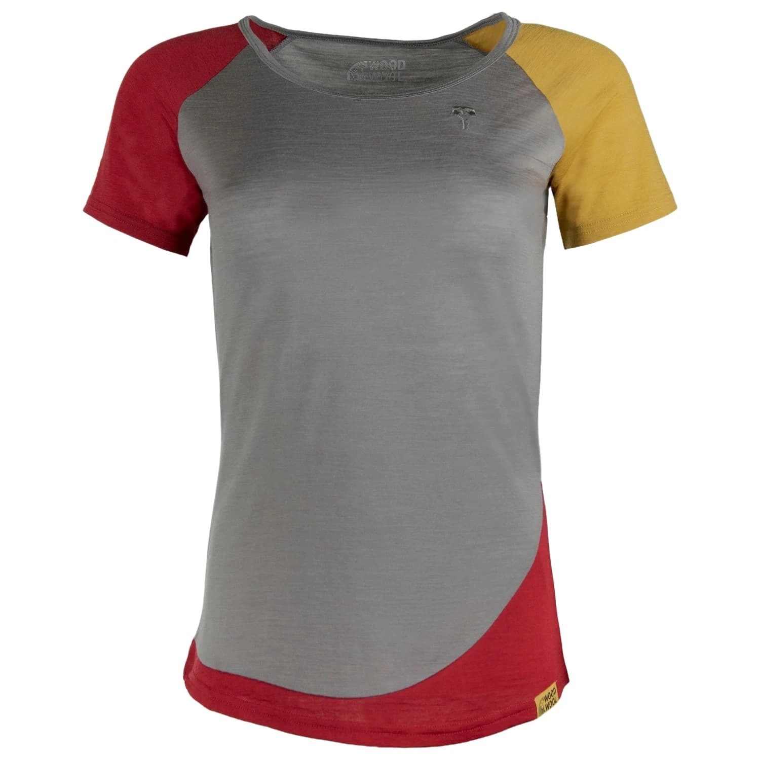 Дамска мериносова блуза Grüezi Bag Women's Woodwool T-Shirt Lady Janeway T-shirt - Slate Grey