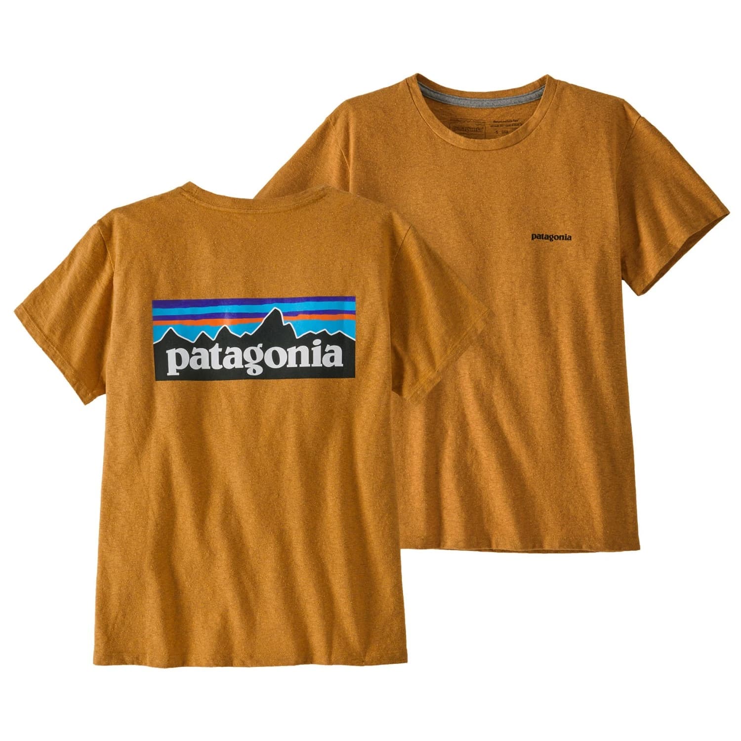 Дамска тениска Patagonia Women's P-6 Logo Responsibili-Tee T-shirt - Dried Mango