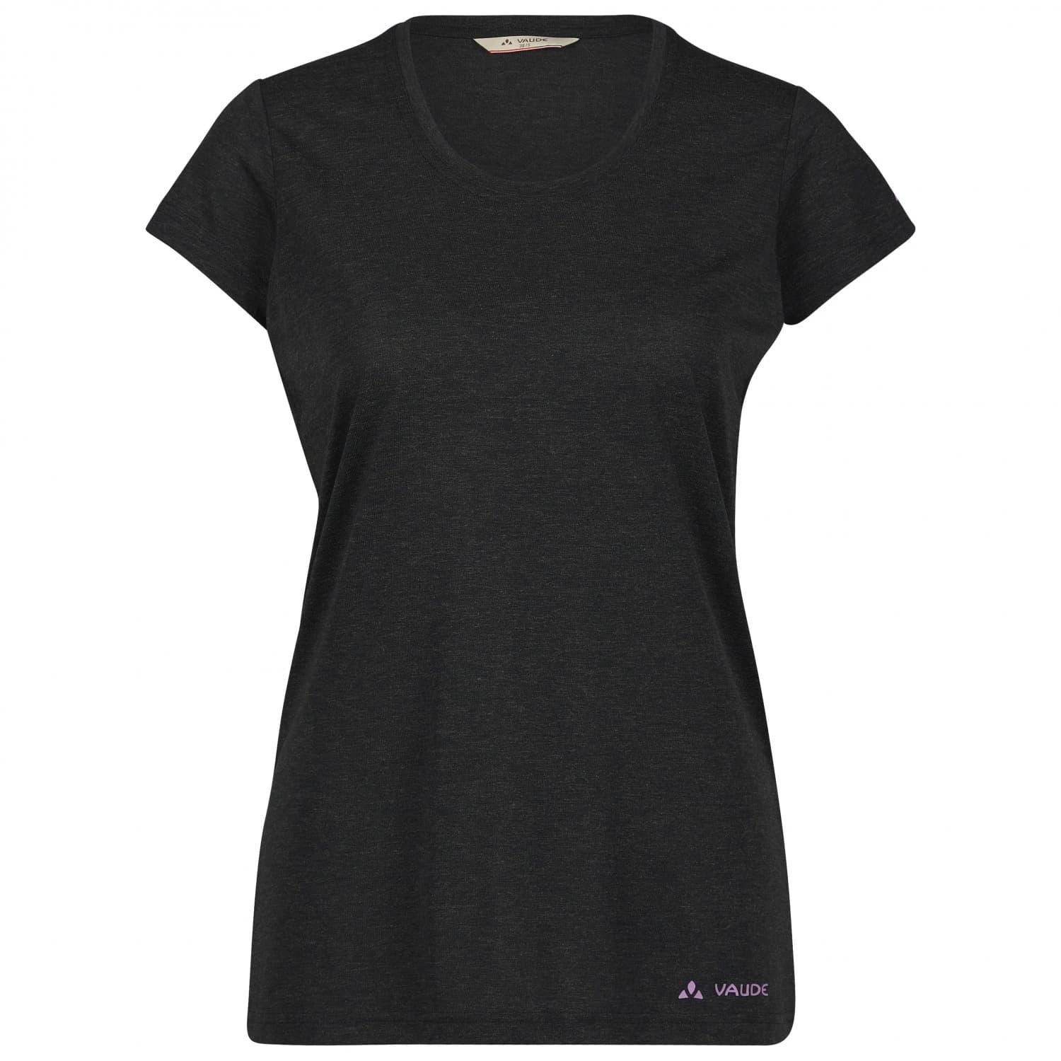 Дамска спортна тениска Vaude Women's Itri T-Shirt Sport shirt - Black / Lilac