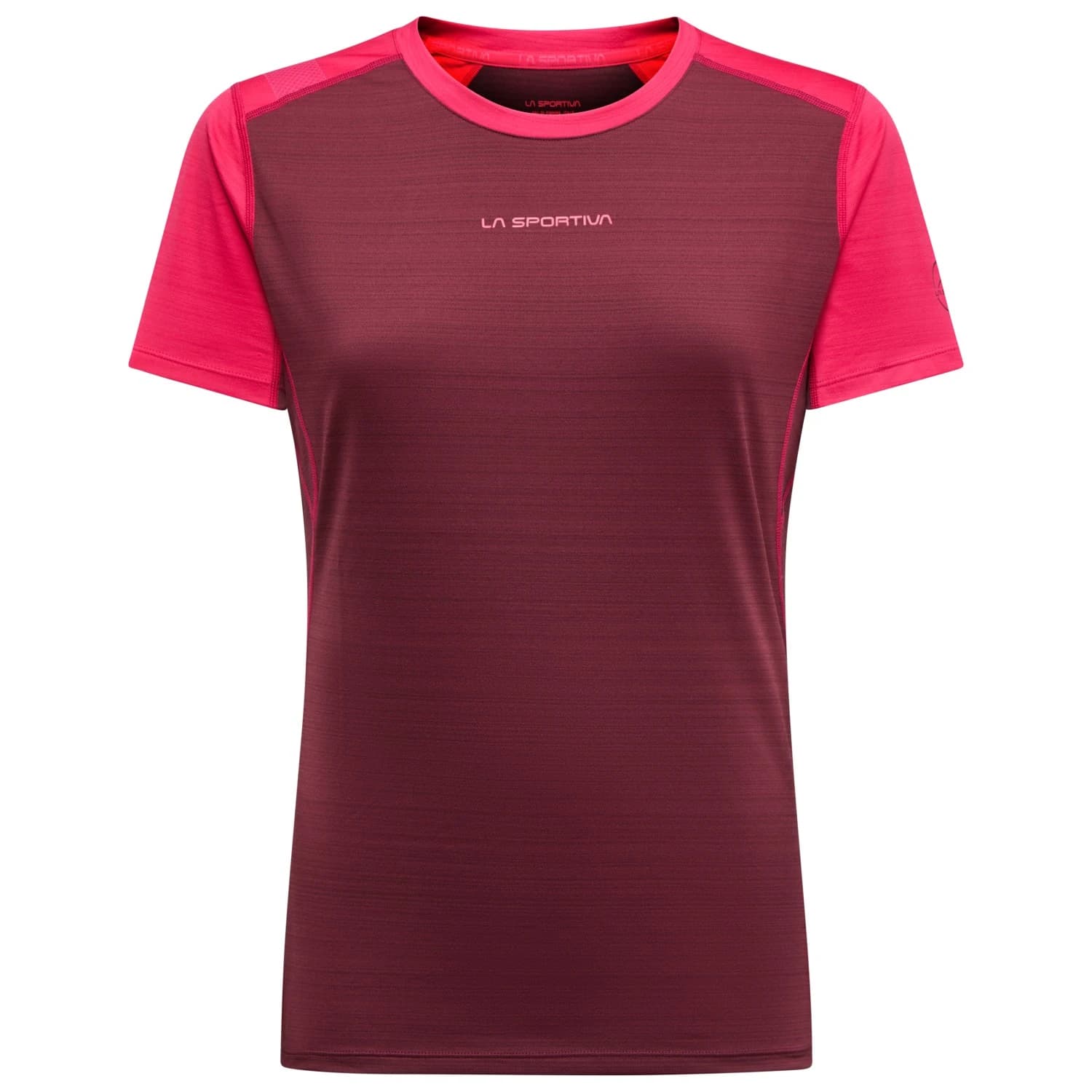 Дамска спортна тениска La sportiva Women's Sunfire T-Shirt Sport shirt - Redwood / Azalea