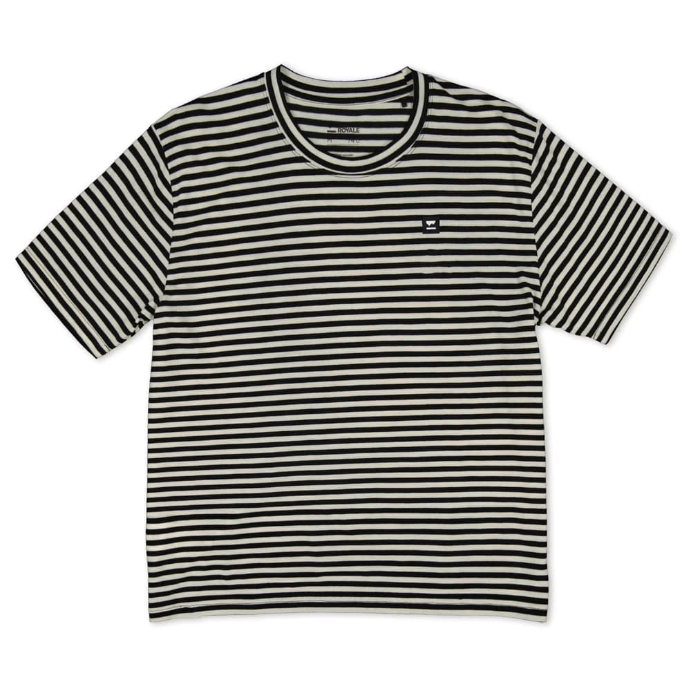 Дамска мериносова блуза Mons royale Women's Icon Relaxed Tee Merino shirt - MR Stripe