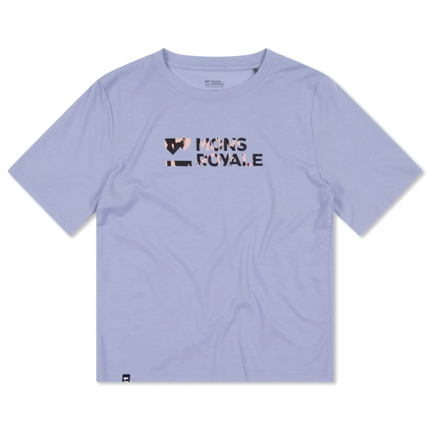 Дамска мериносова блуза Mons Royale Women's Icon Relaxed Tee Merino shirt - Skyline