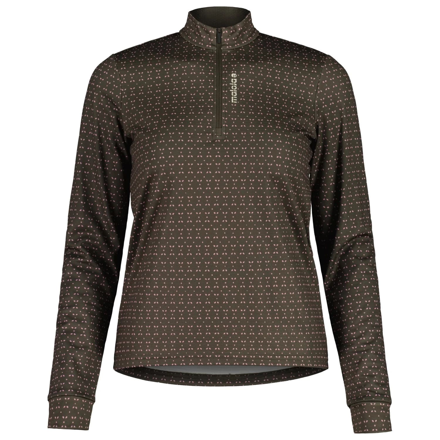 Дамска спортна тениска Maloja Women's SawangM. Shirt Sport shirt - Alpine Woods Leaf