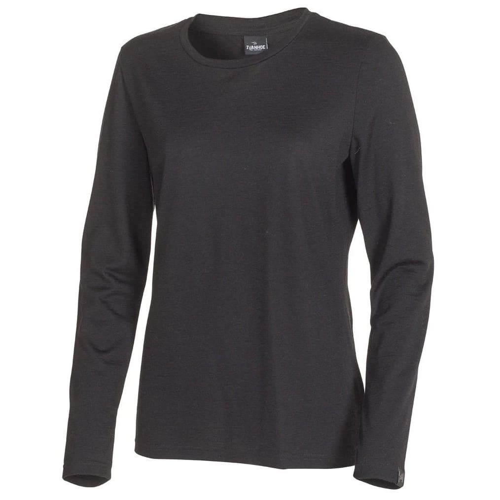 Мериносова блуза Ivanhoe of Sweden Women's Underwool Merino L/S Merino shirt - Black