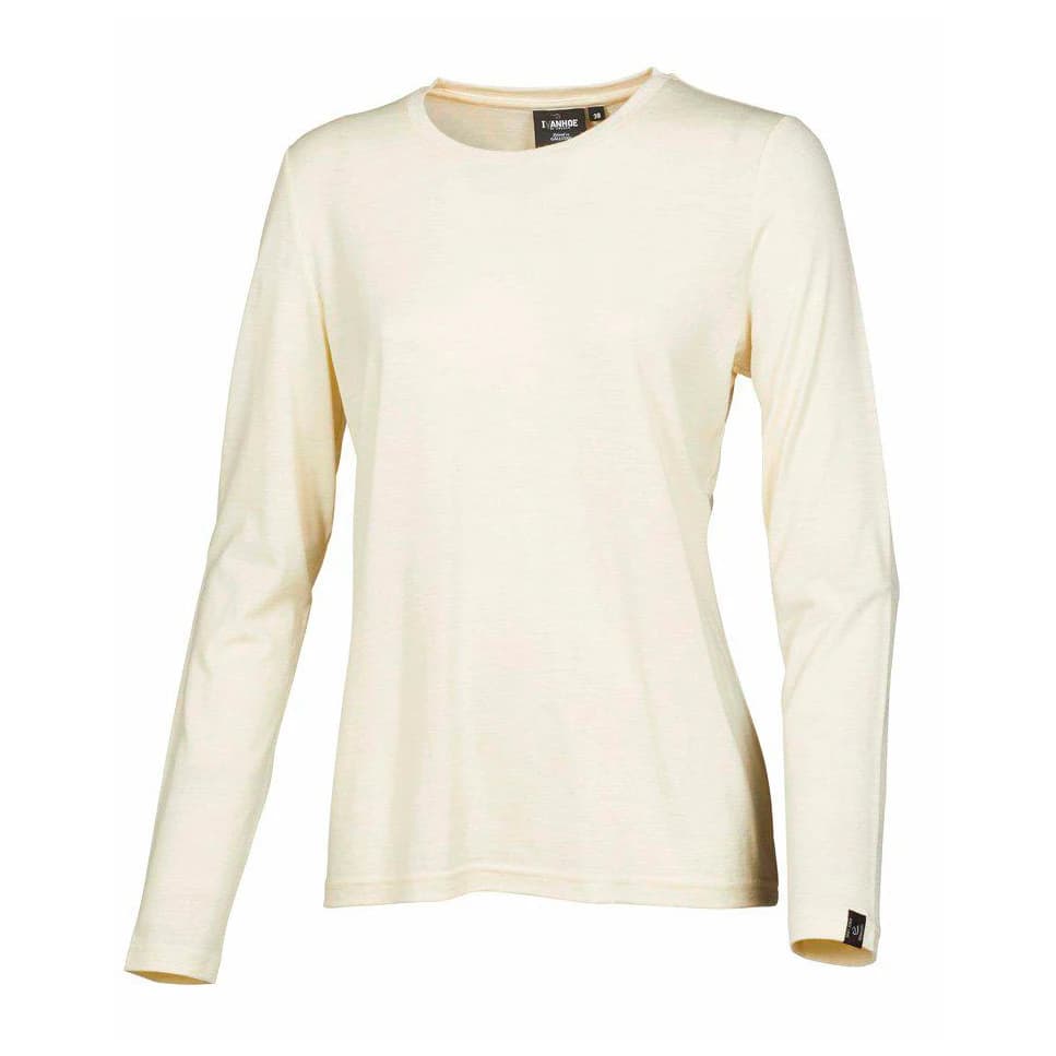 Мериносова блуза Ivanhoe of Sweden Women's Underwool Merino L/S Merino shirt - Natural White