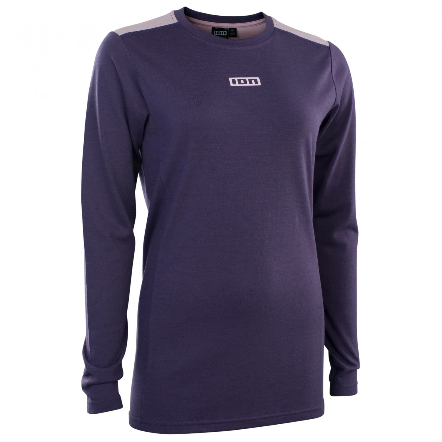 Мериносова блуза ION Women's IOB Baselayer Tee L/S Merino shirt - Dark Purple