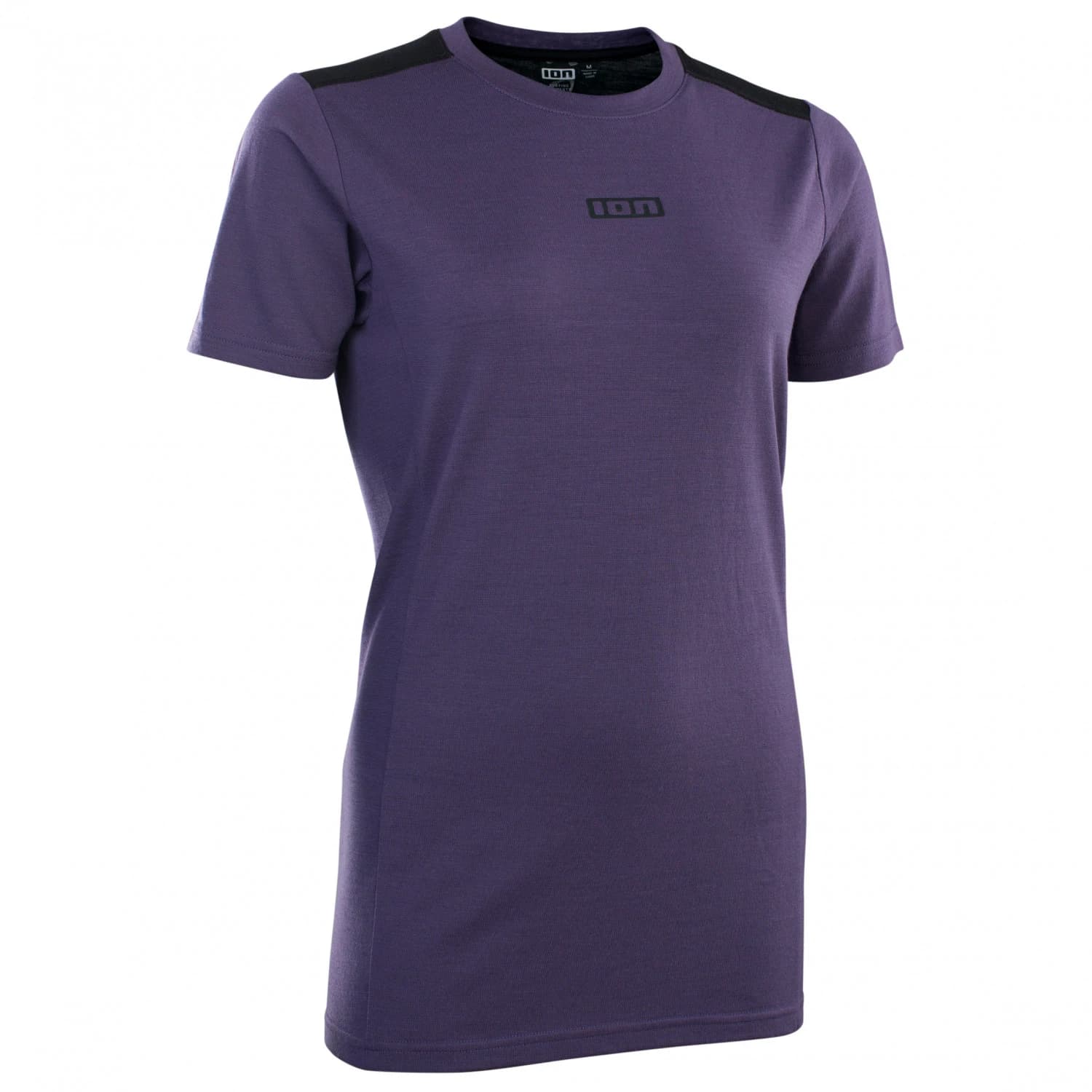 Мериносова блуза ION Women's IOB Baselayer Tee S/S Merino Merino shirt - Dark Purple