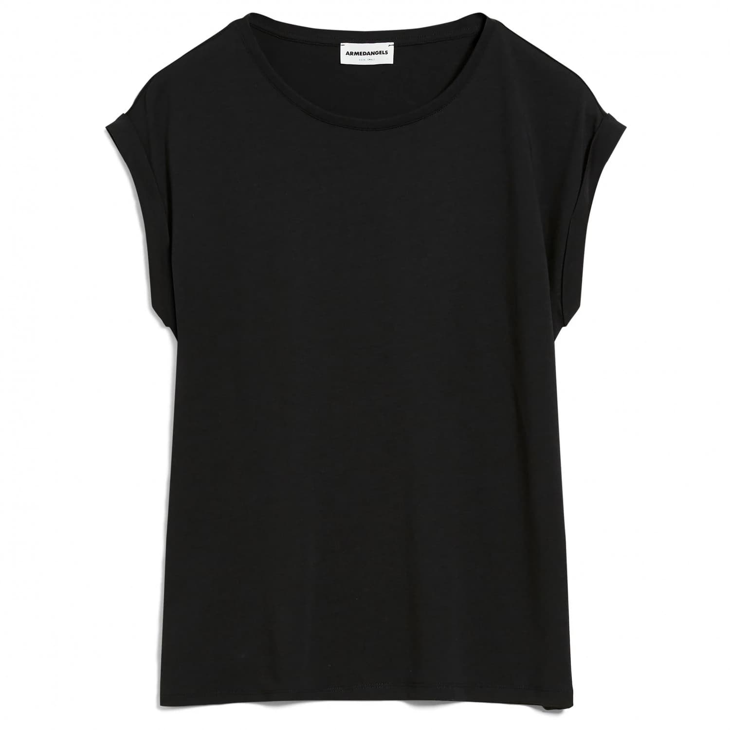 Дамска тениска ARMEDANGELS Women's Jilaana T-shirt - Black