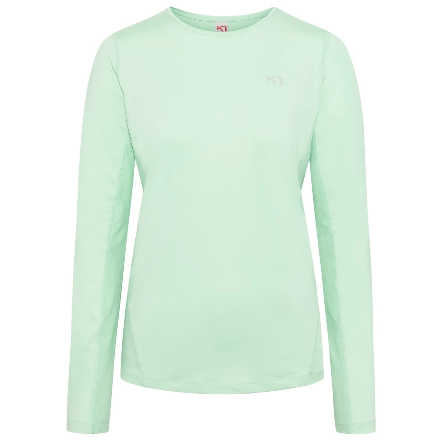 Дамска блуза с дълъг ръкав Kari traa Women's Nora 2.0 Long Sleeve Longsleeve - Light Green