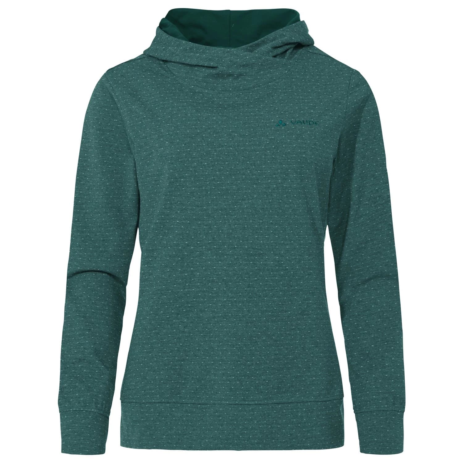 Дамски суичър Vaude Women's Tuenno Pullover Hoodie - Dark Fjord Green
