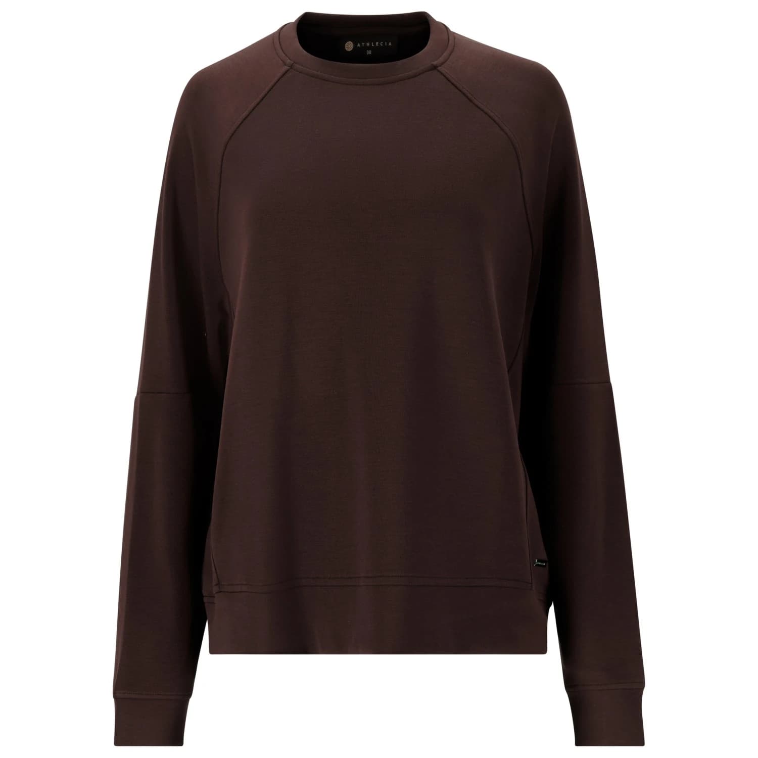 Дамски пуловер ATHLECIA Women's Jacey Crew Neck Jumper - Chocolate Torte