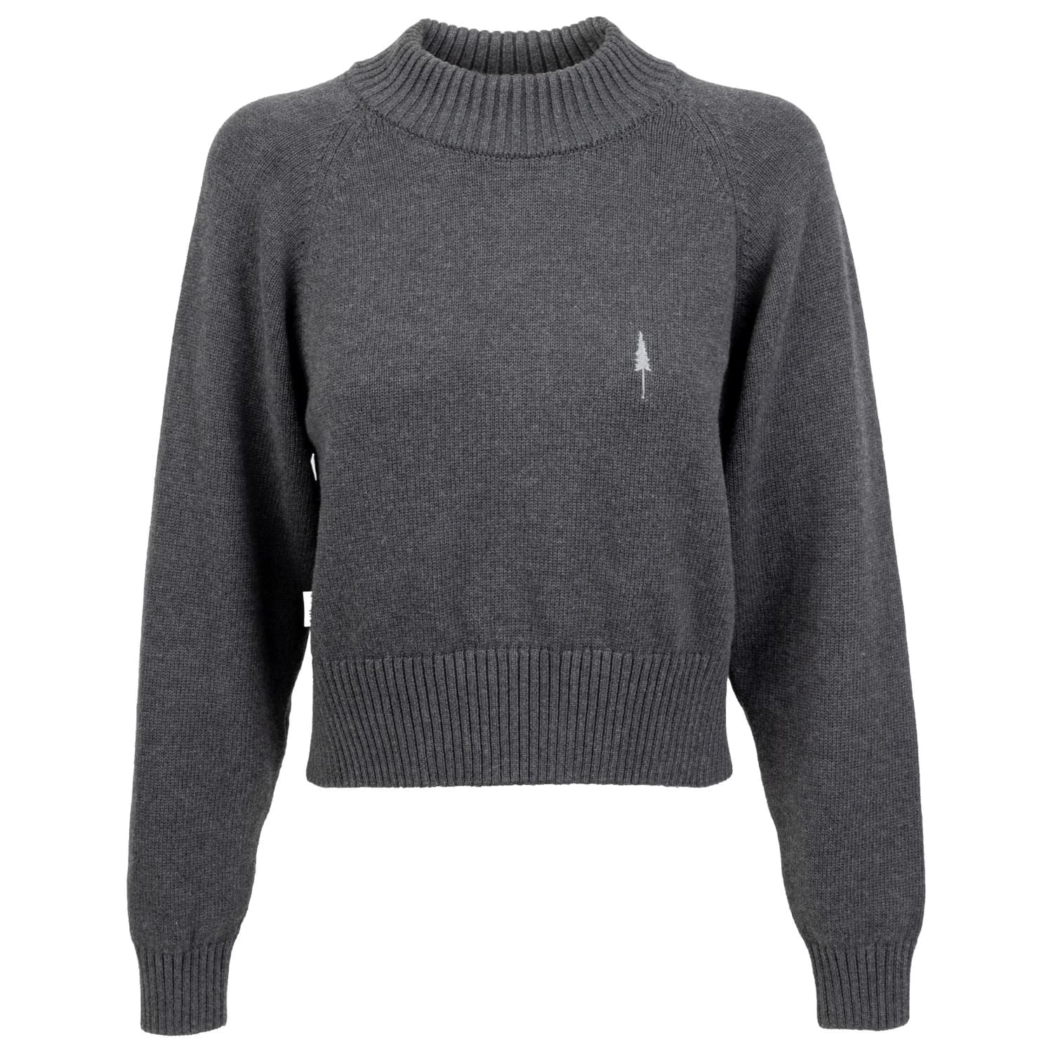 Дамски пуловер NIKIN Women's Treepullover Cosy Jumper - Anthracite Melange