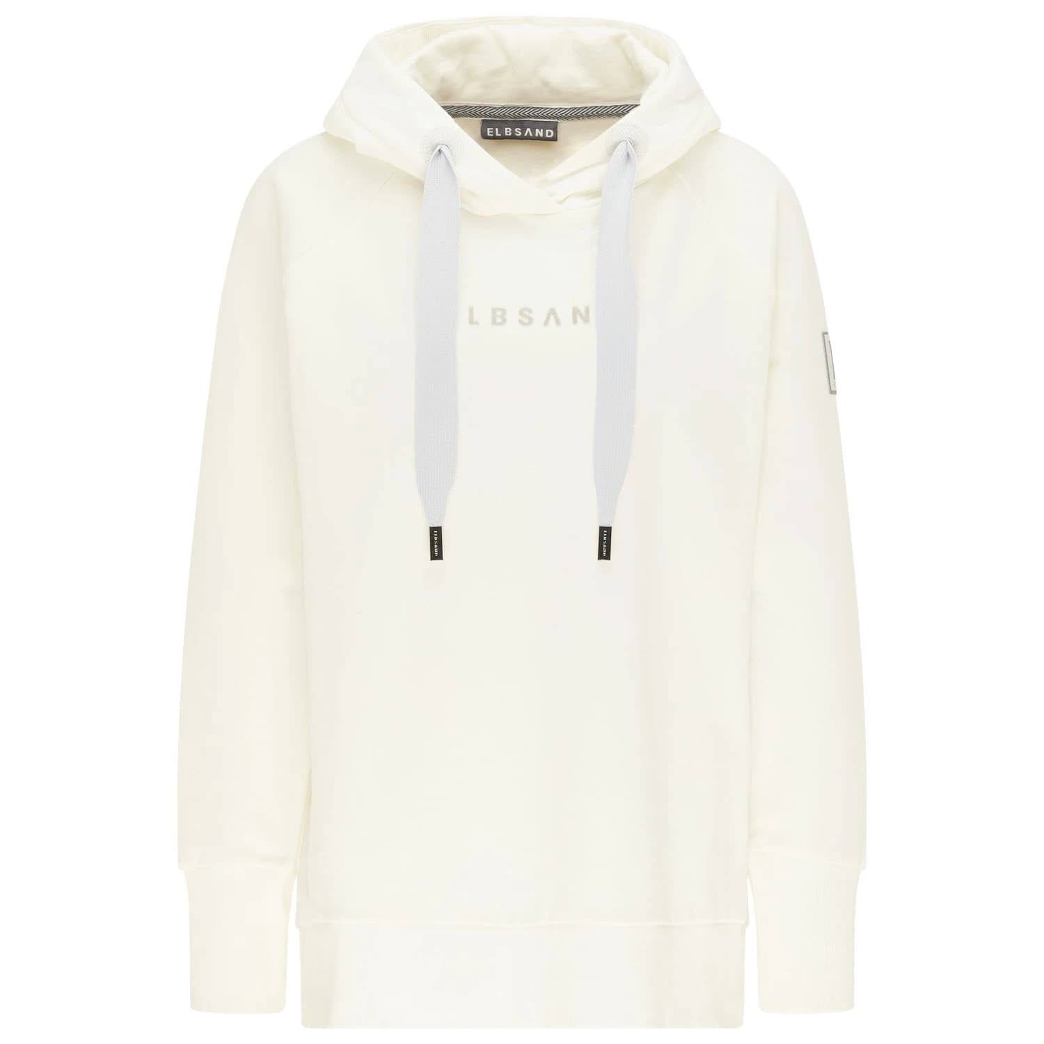 Дамски суичър Elbsand Women's Svana Hoodie Loose Fit Hoodie - Cloud White