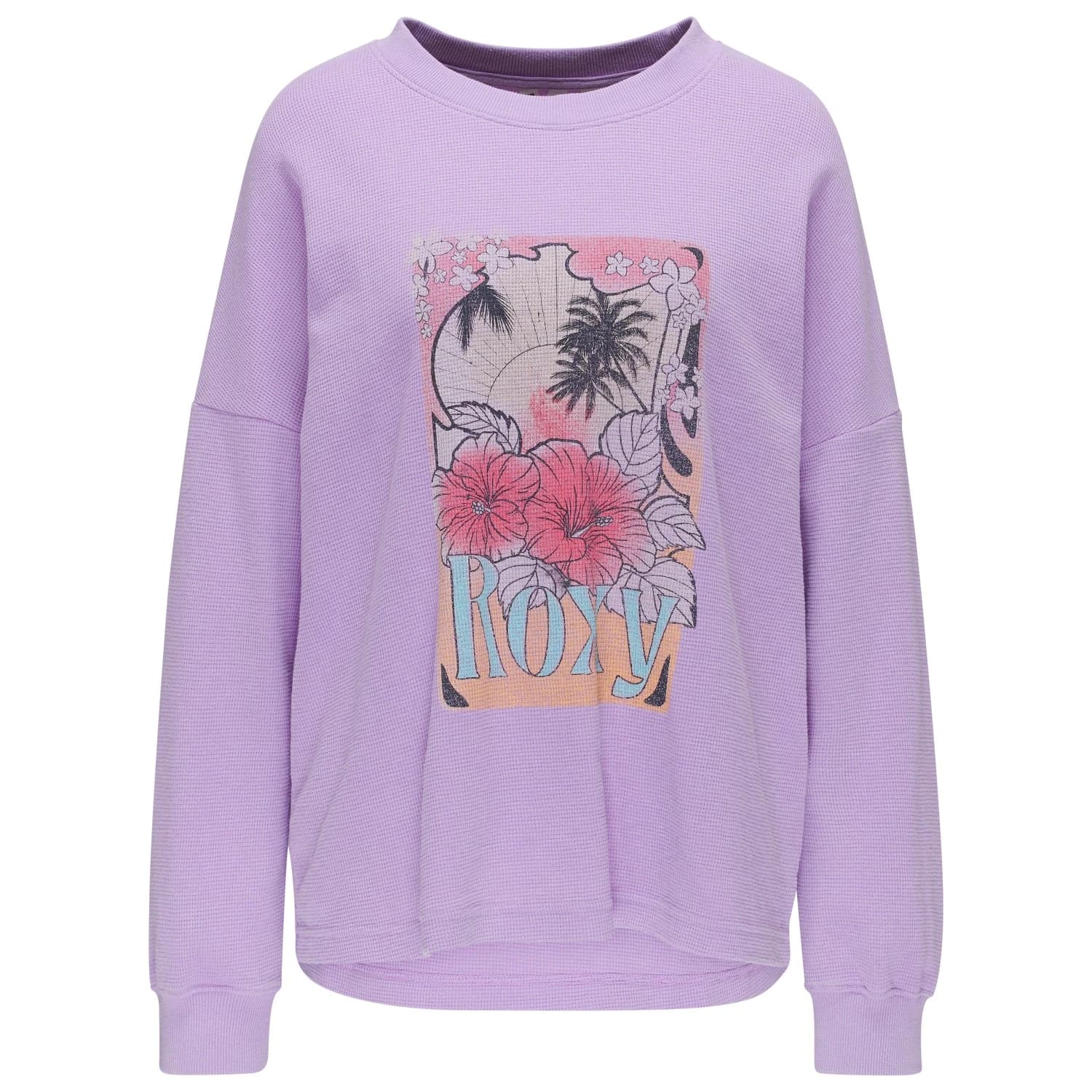 Дамски пуловер Roxy Women's Eastside Midweight Jumper - Crocus Petal