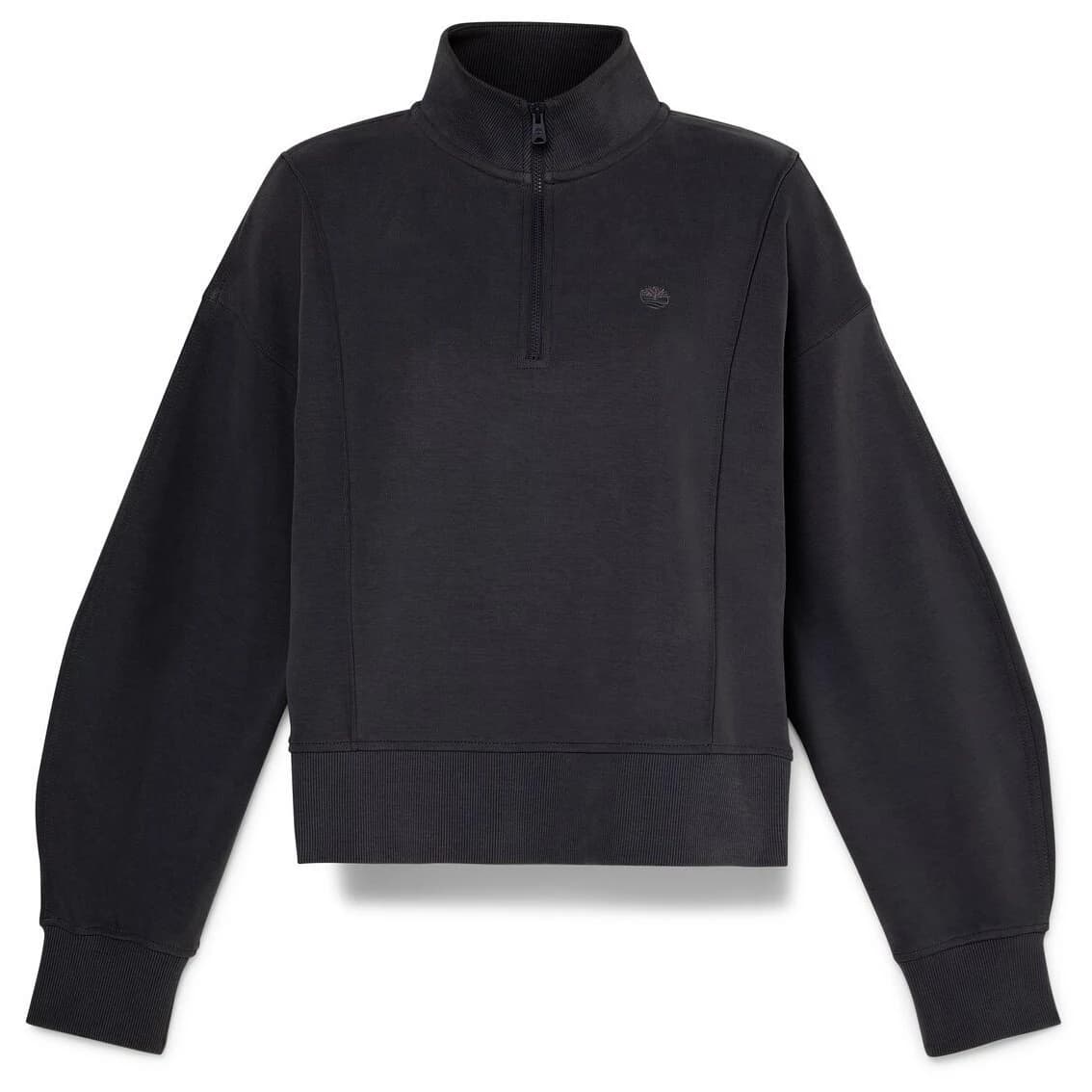 Дамски пуловер Timberland Women's Lush 1/4-Zip Sweatshirt Jumper - Black