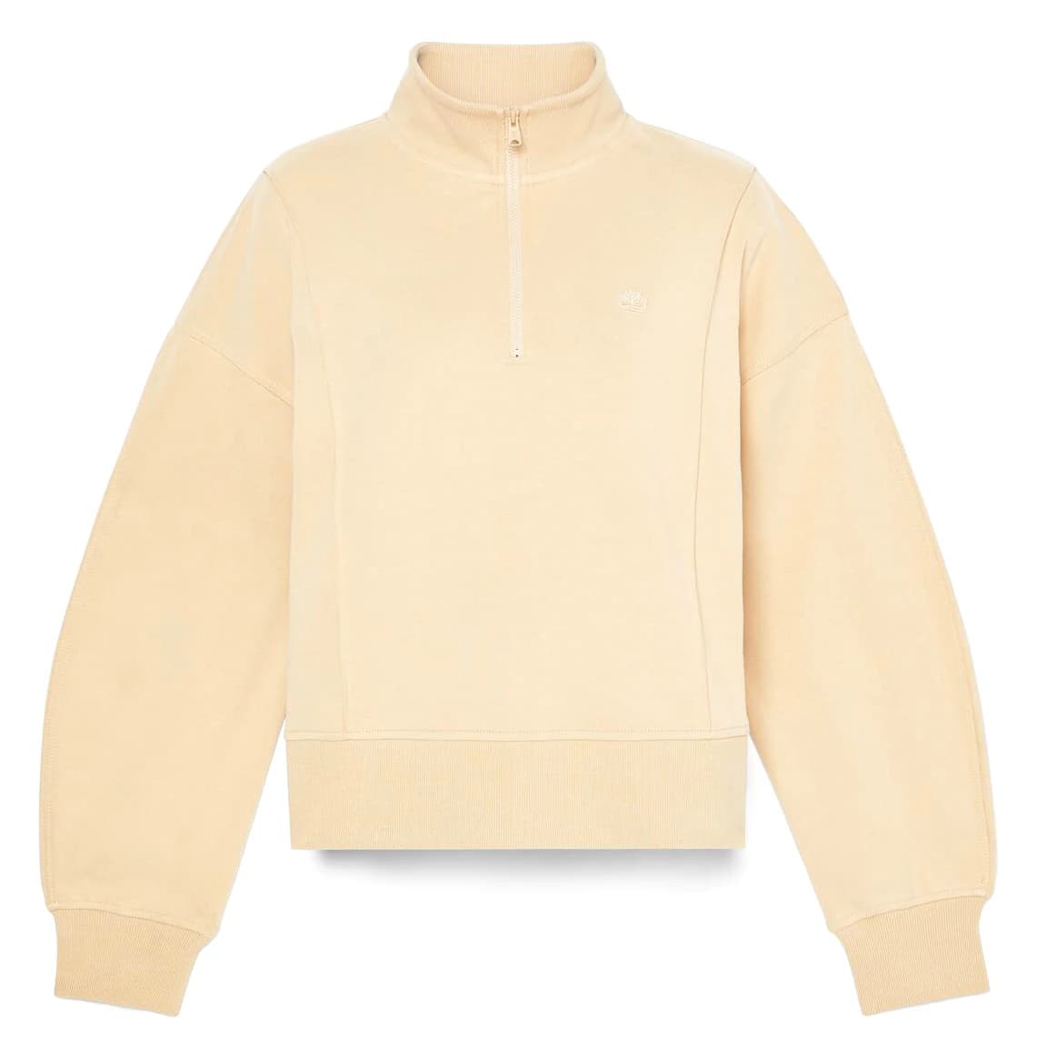 Дамски пуловер Timberland Women's Lush 1/4-Zip Sweatshirt Jumper - Safari