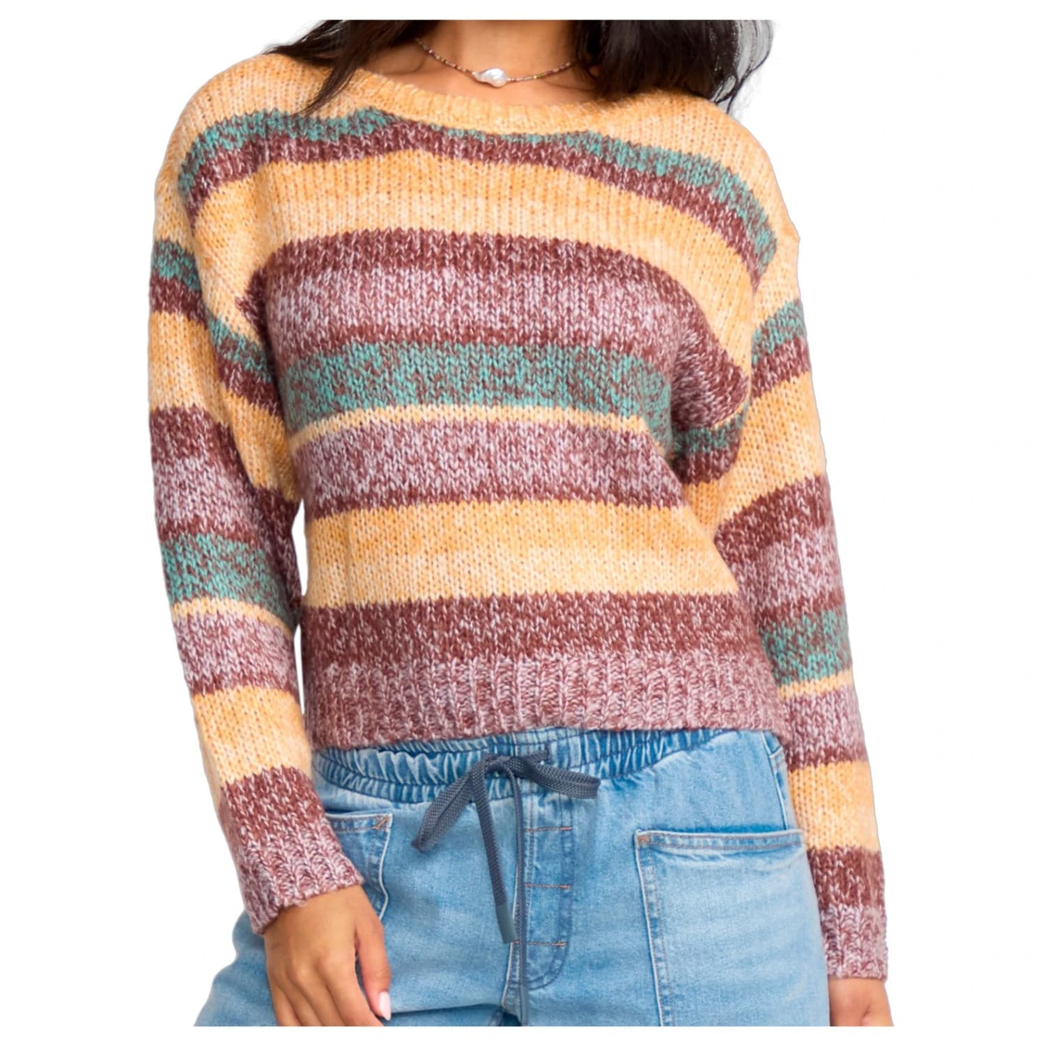 Дамски пуловер Billabong Women's So Spaced Out Sweater Jumper - Multi