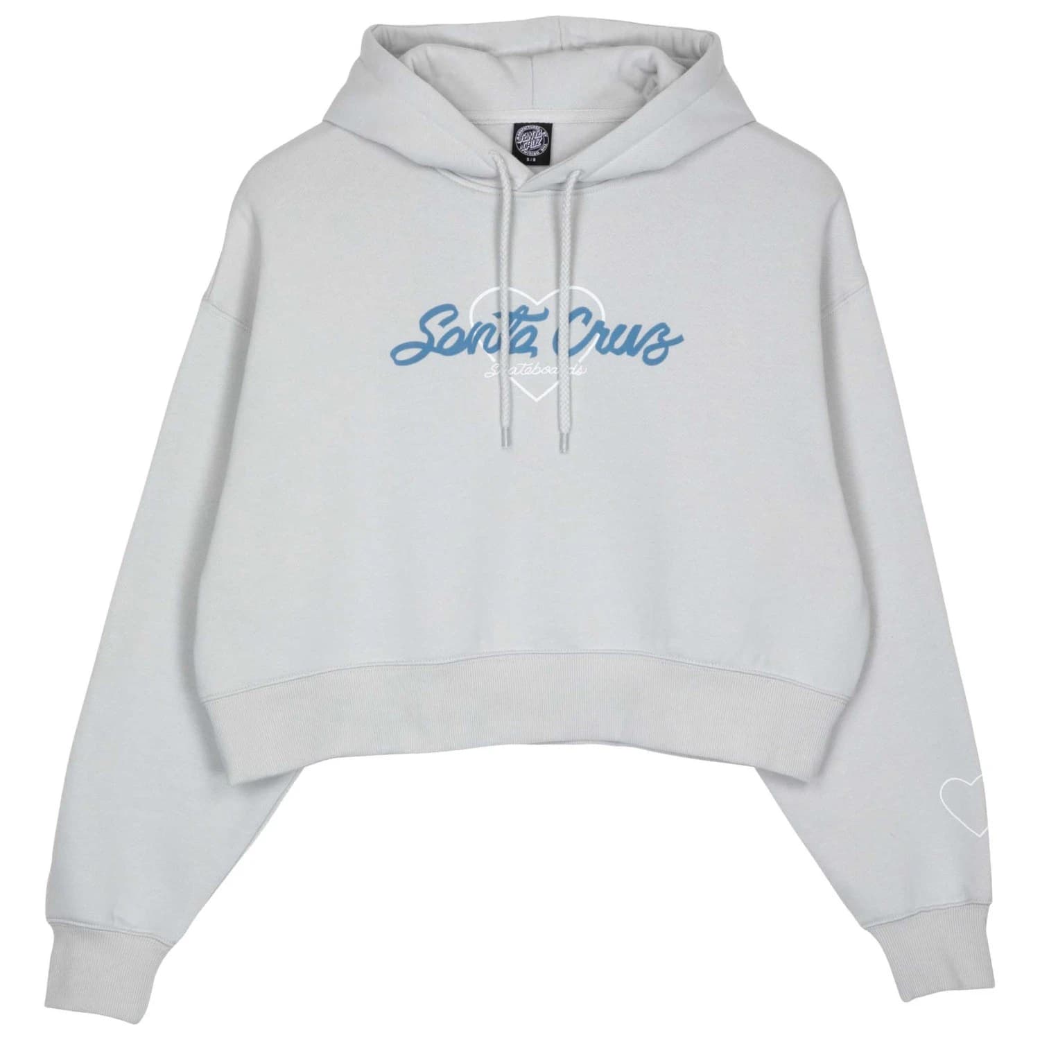 Дамски пуловер Santa Cruz Women's Love Script Front Hood Jumper - Mist
