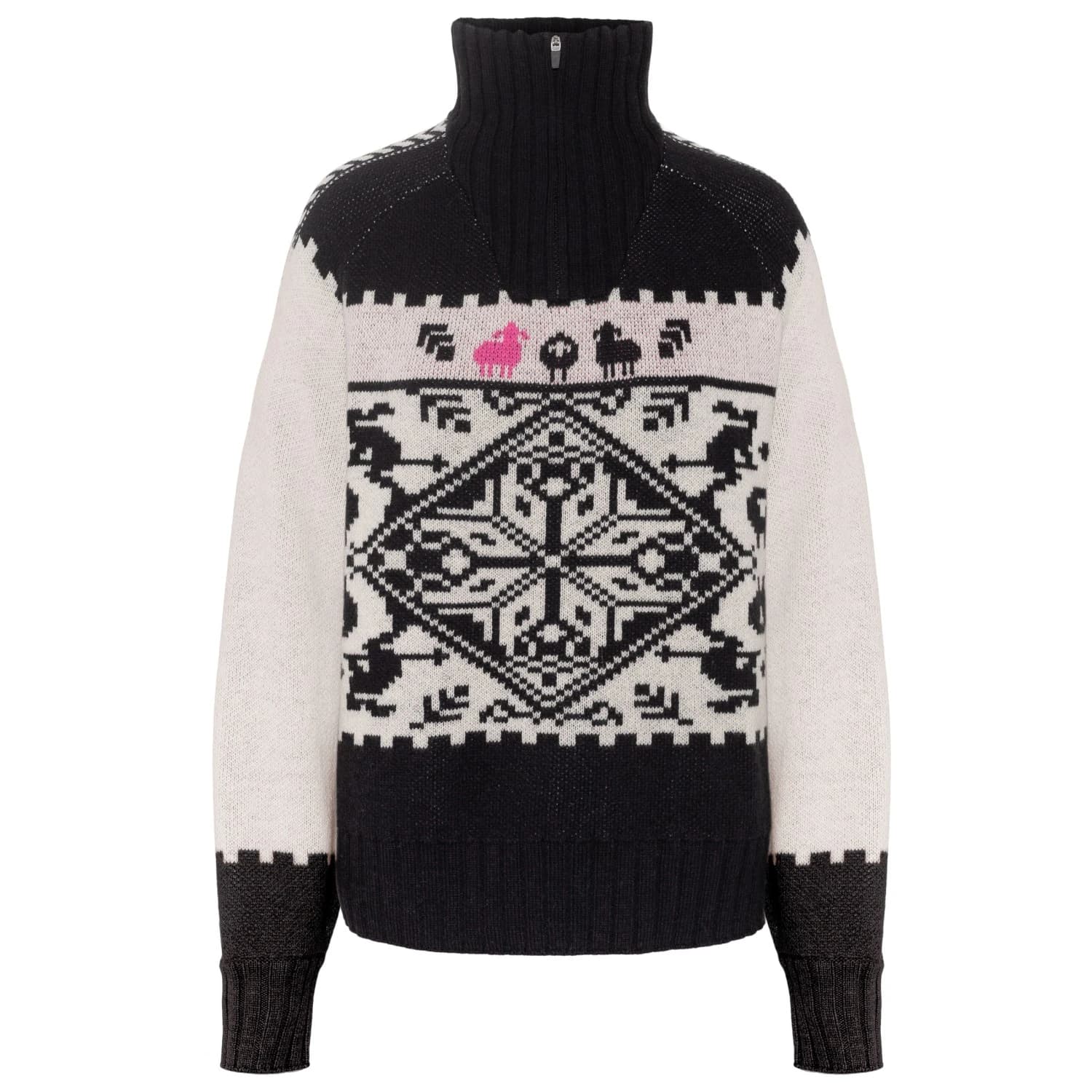 Дамски пуловер Kari Traa Women's Saga Knit Jumper - Off White