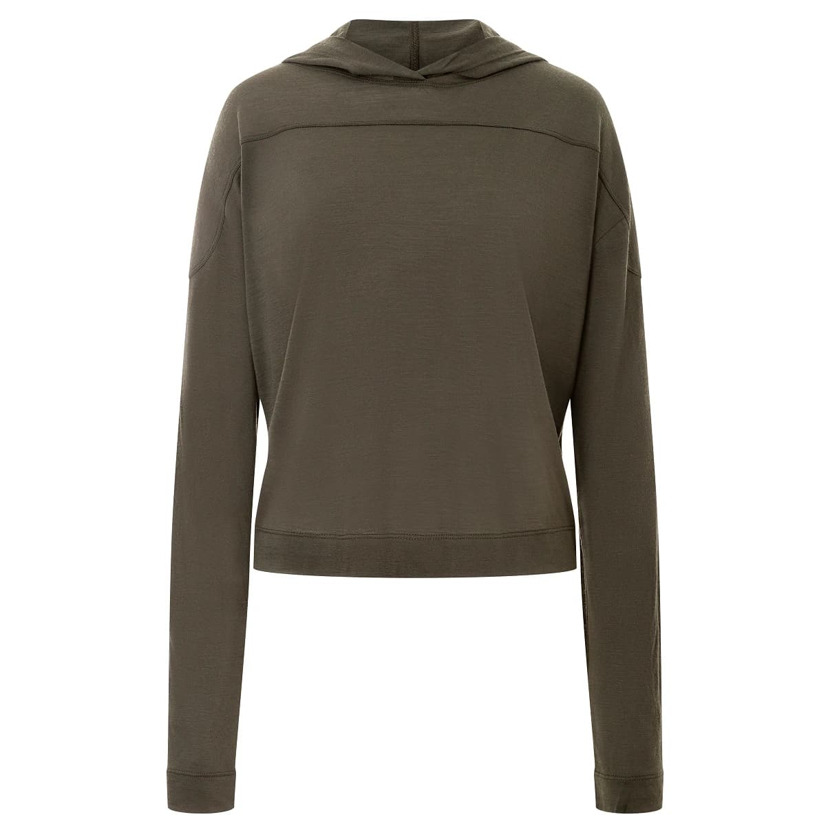 Дамски суичър Super.natural Women's Asana Crossed Back Hoodie - Black Ink
