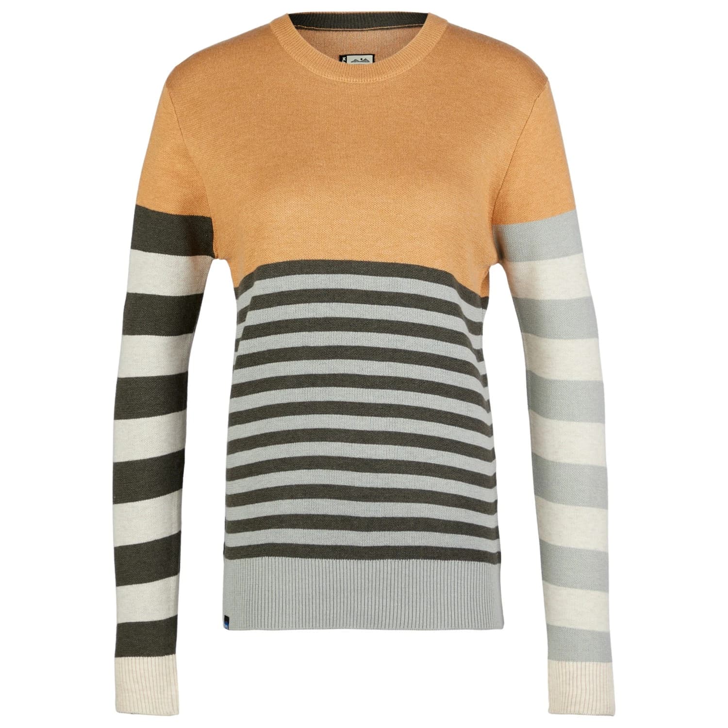 Дамски пуловер KAVU Women's Hillrose Jumper - Stripe Fuse