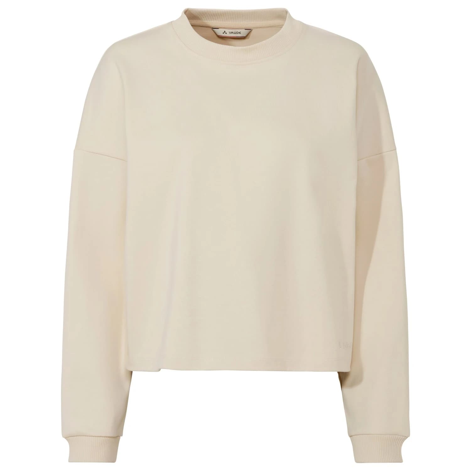 Дамски пуловер Vaude Women's Najun L/S Shirt Jumper - Ecru Uni