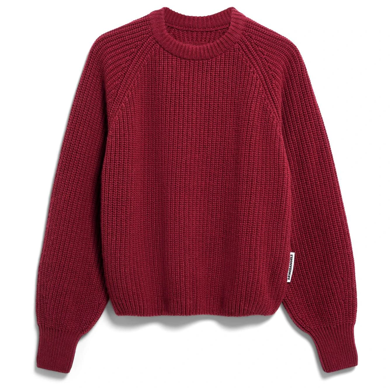 Дамски пуловер ARMEDANGELS Women's Kaagi Jumper - Velvet Red