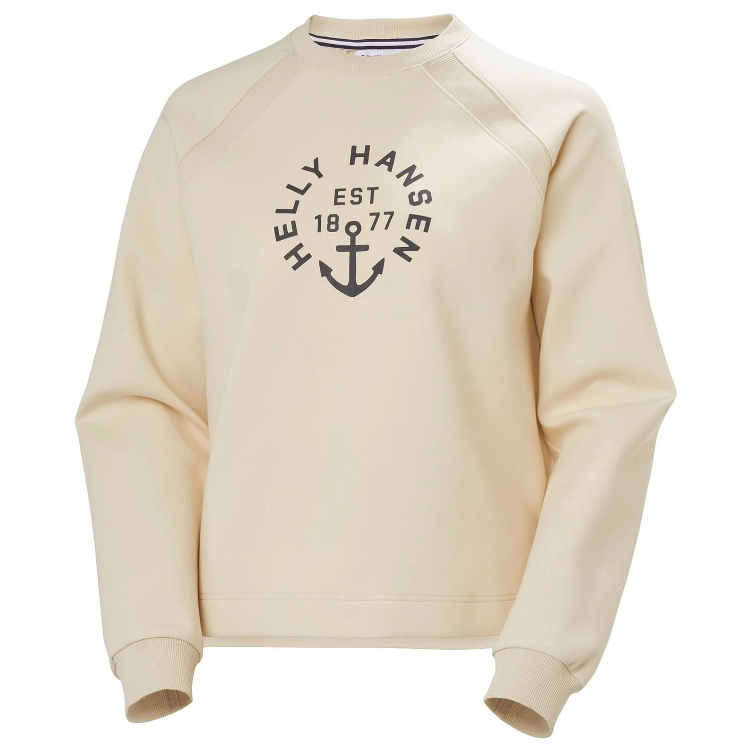 Дамски пуловер Helly Hansen Women's Capri Graphic Sweater Jumper - Cream