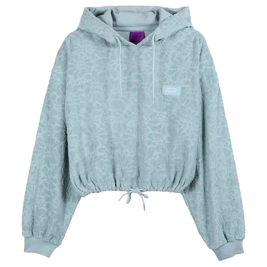 Суичър Oxbow Women's Coral Fleece Hood Hoodie - Mist