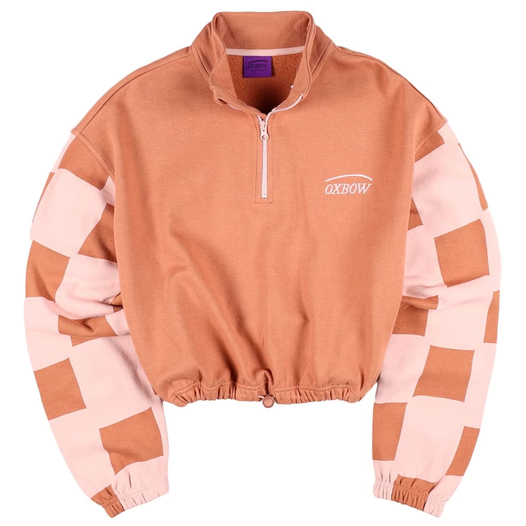 Дамски пуловер Oxbow Women's Slides Fleece Crew Jumper - Incense
