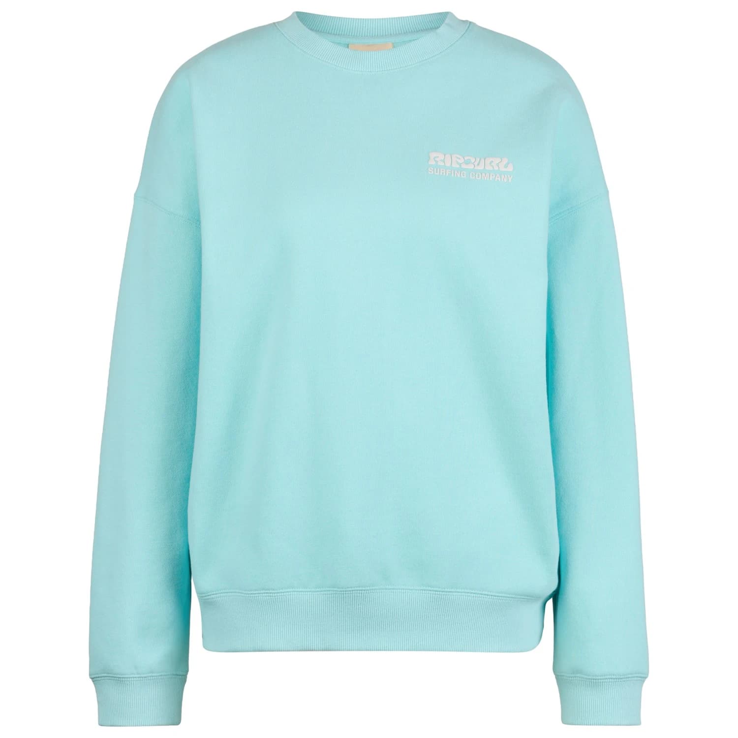 Дамски пуловер Rip Curl Women's Surf Puff Inspired Crew Jumper - Light Sea Blue