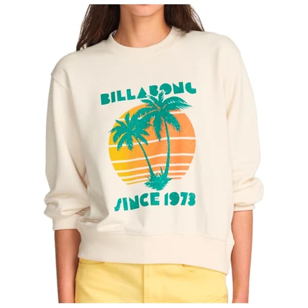 Дамски пуловер Billabong Women's My Fave Beach Jumper - Salt Crystal