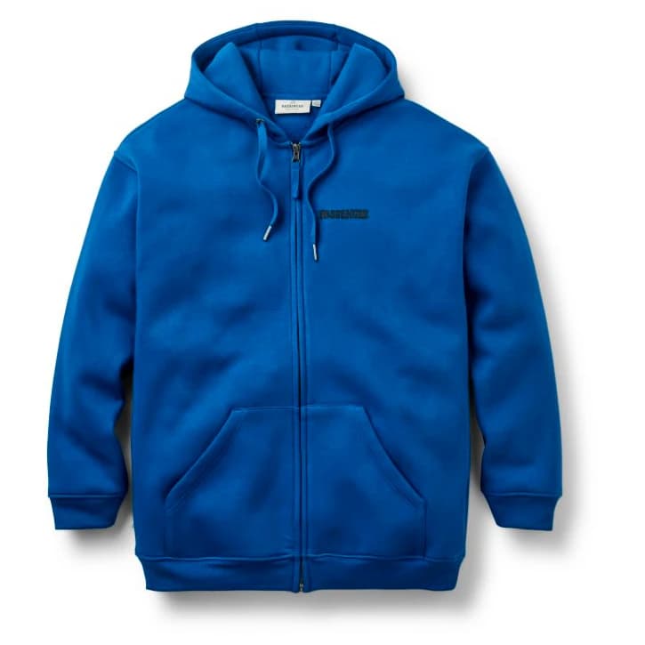 Дамски суичър Passenger Women's Reflect Full Zip Recycled Cotton Hoodie - Blue Navy