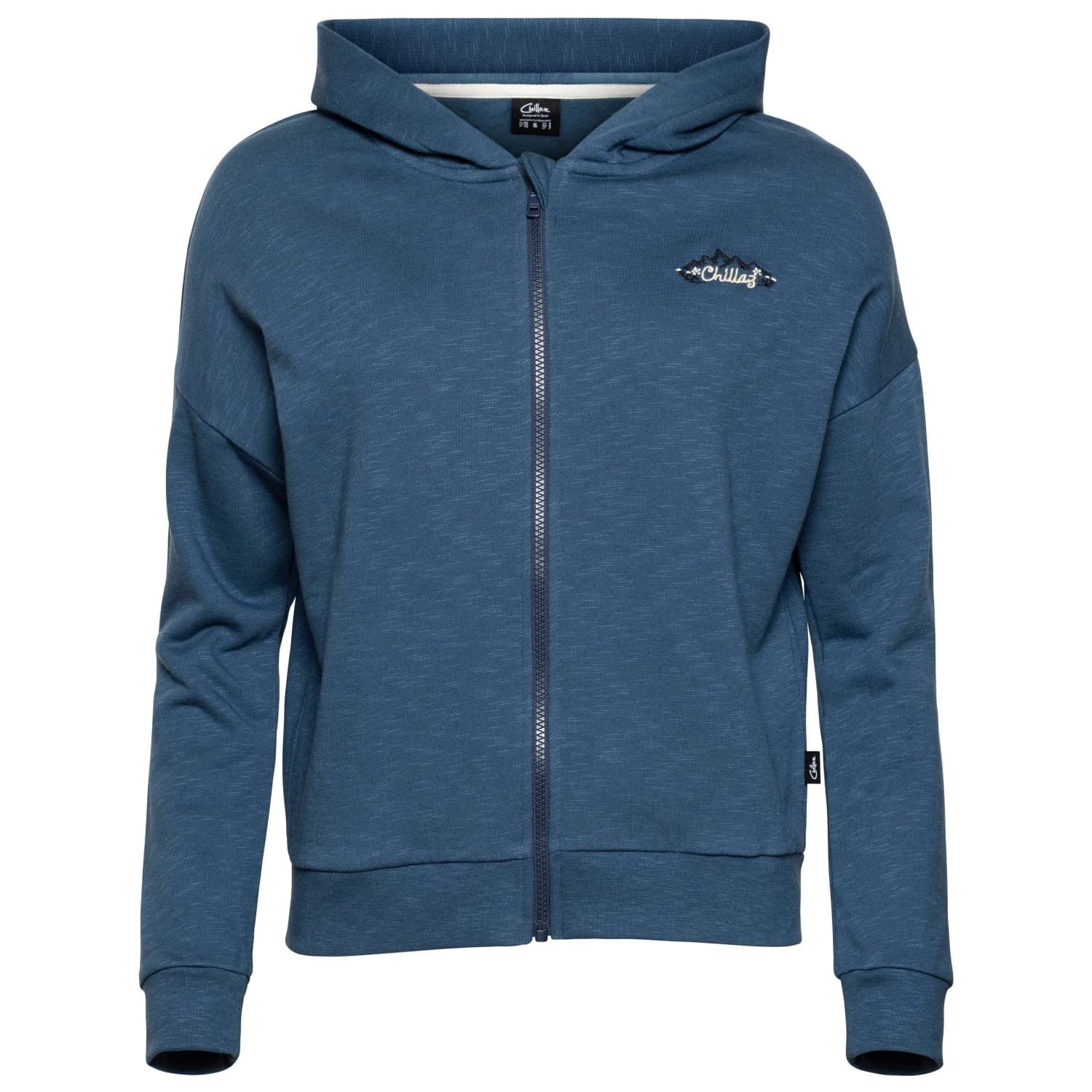 Дамски суичър Chillaz Women's Attersee Mountain Flower Hoodie - Dark Blue